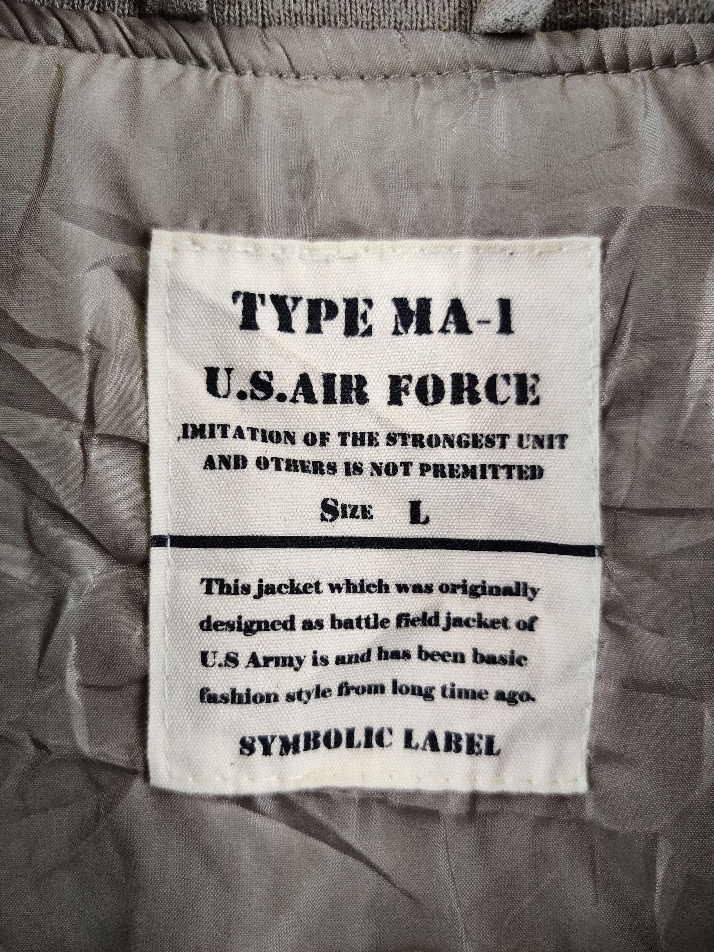 Vintage Vintage U.S. Air Force Ma-1 Flight Bomber Jacket Size US L / EU 52-54 / 3 - 8 Thumbnail