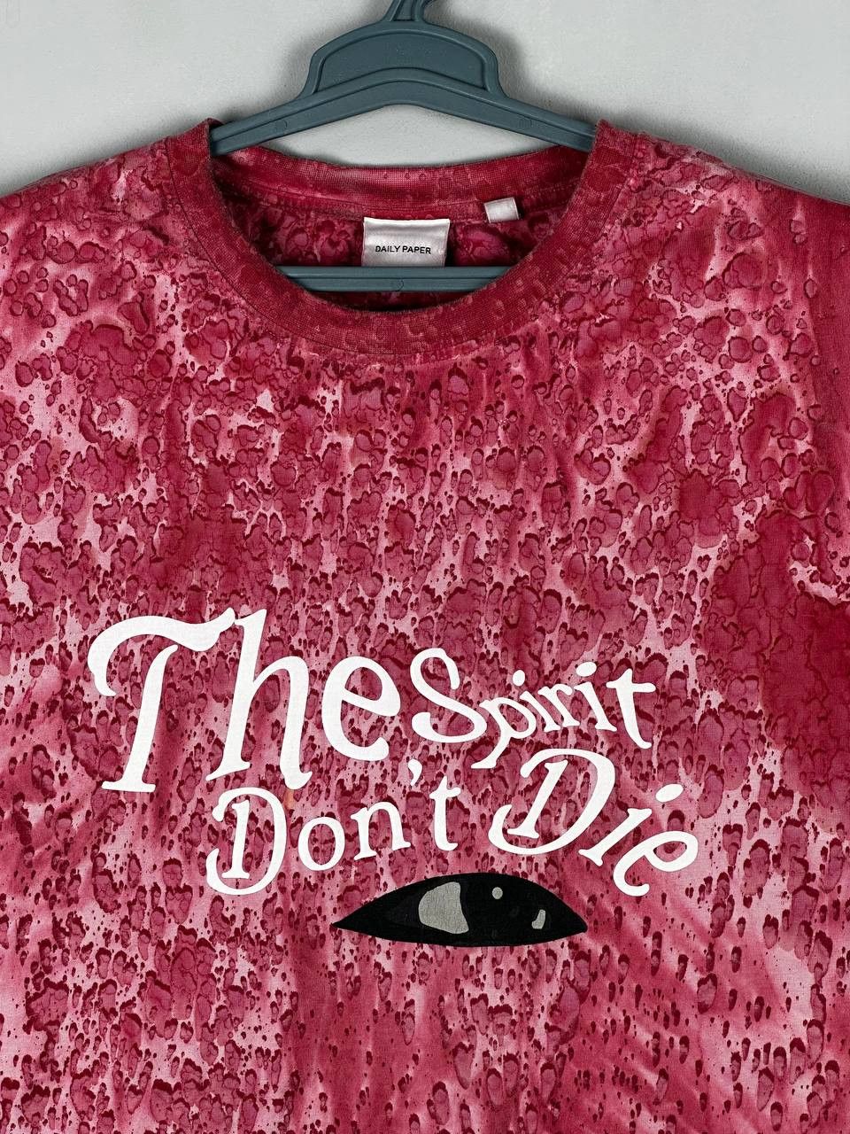 Daily Paper Daily Paper Tie Dye Spirits Dont Die Streetwear T Shirt Size US XL / EU 56 / 4 - 4 Thumbnail