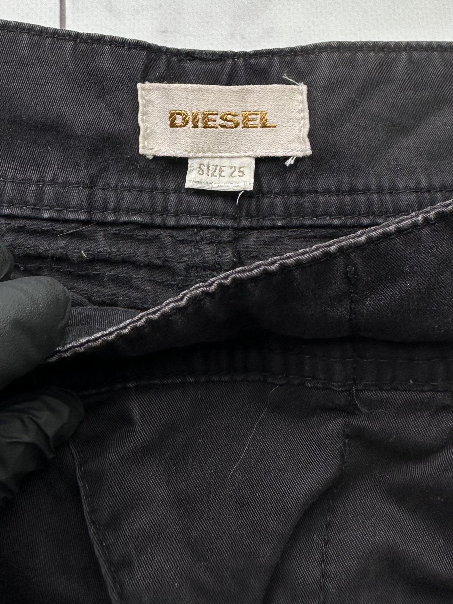 Diesel × Vintage Diesel Vintage Mini Shorts Size 25" / US 0 / IT 36 - 4 Thumbnail