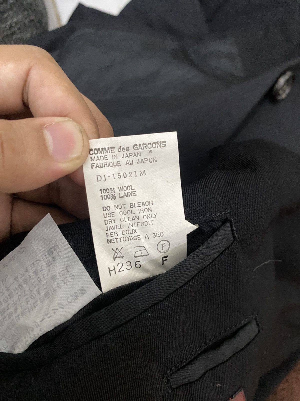 Comme des Garcons Comme des Garcons Homme Deux CDG Blazer Size US M / EU 48-50 / 2 - 13 Thumbnail
