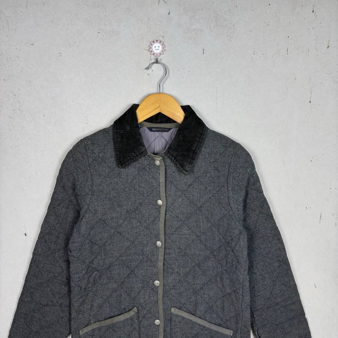 Mackintosh Mackintosh x Ships Quilted Wool Jacket Made in Scotland M Size US S / EU 44-46 / 1 - 4 Thumbnail