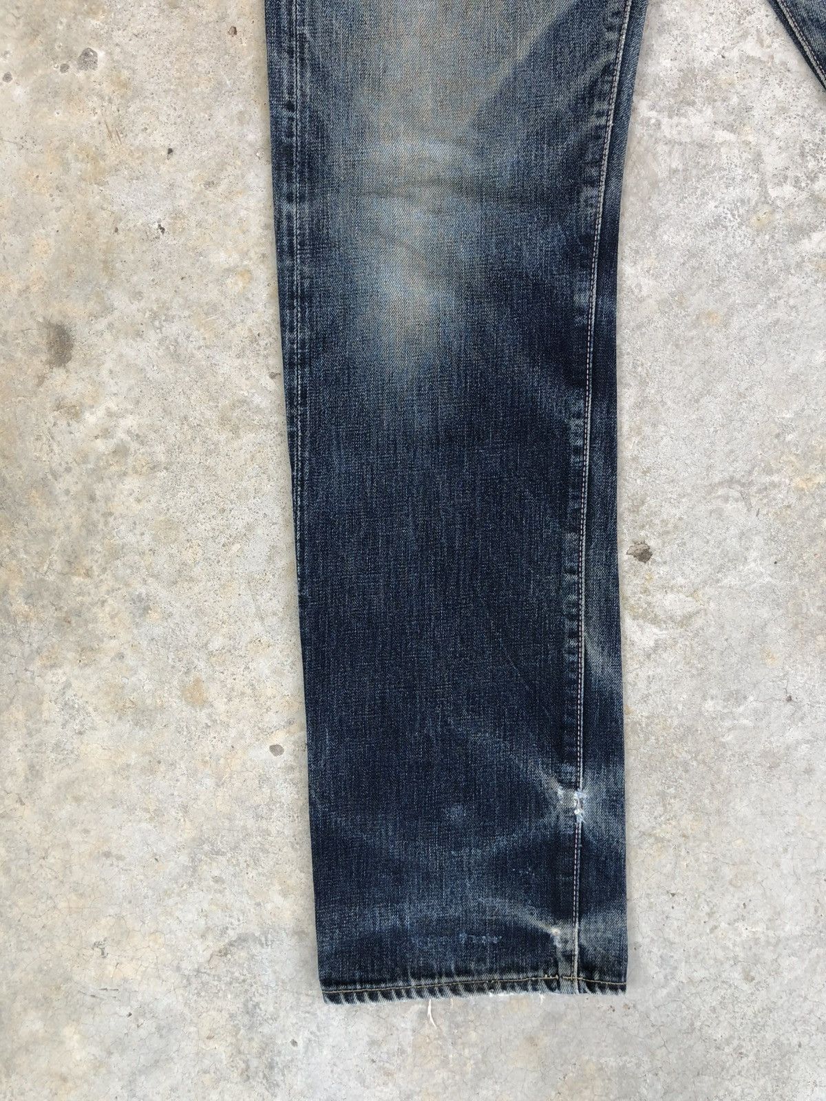Momotaro Jeans Momotaro 0905SP Selvedge Denim Distressed Jeans Size US 31 - 7 Thumbnail