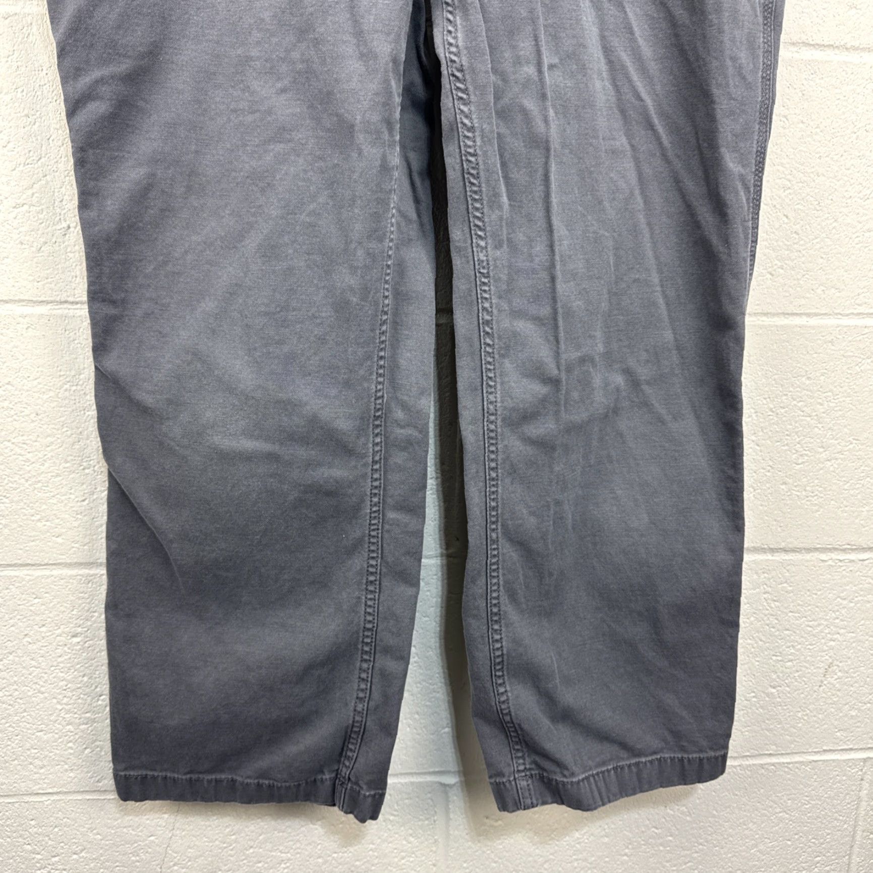 Carhartt VINTAGE? No — Carhartt Relaxed Fit Pants Men 38x30 Gray Canvas Work 102291-039 Workwear Farm Size US 38 / EU 54 - 6 Thumbnail