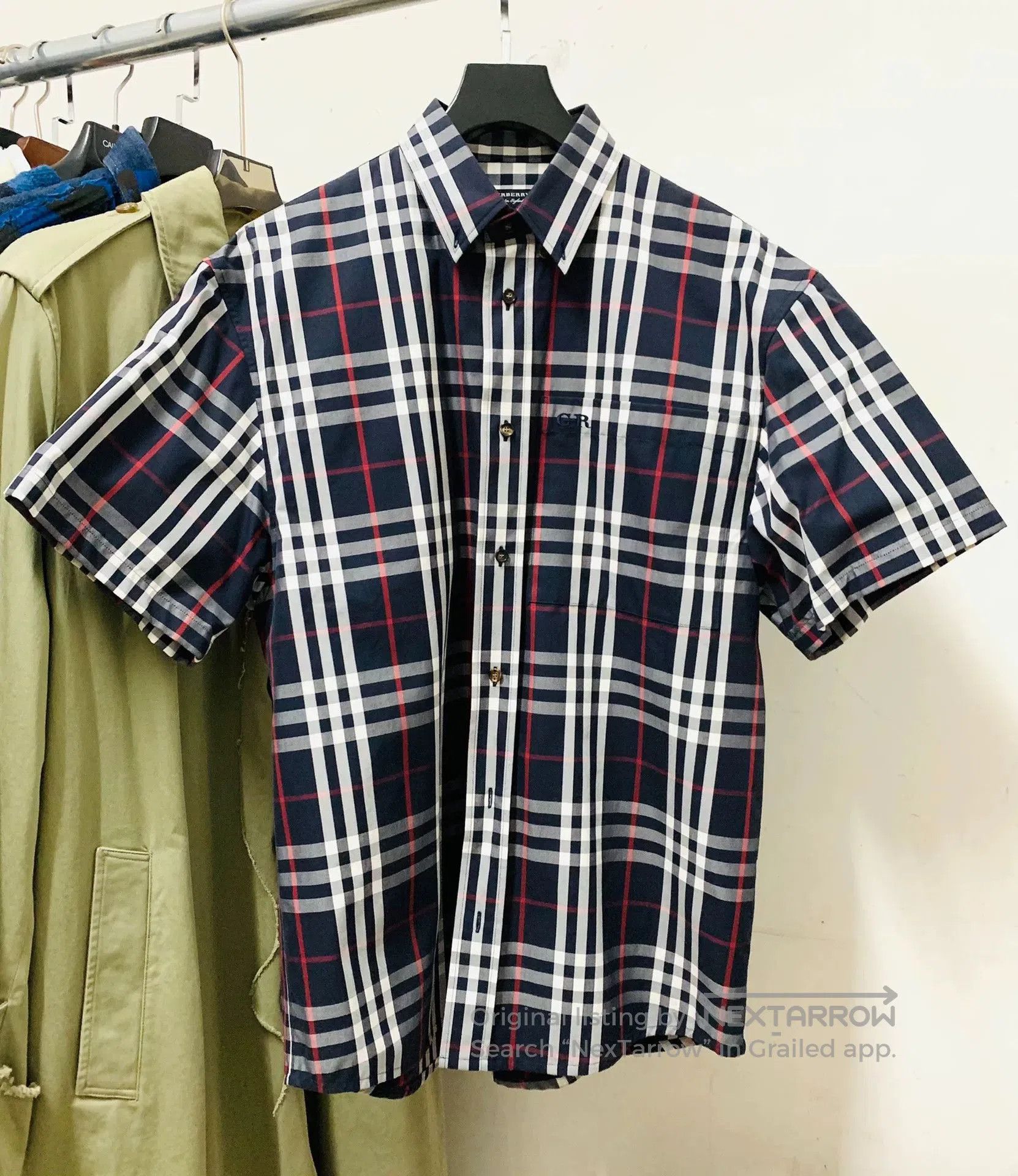 Gosha Rubchinskiy GOSHA × BURBERRY SS18 Short Sleeve Shirt. Size US S / EU 44-46 / 1 - 2 Thumbnail