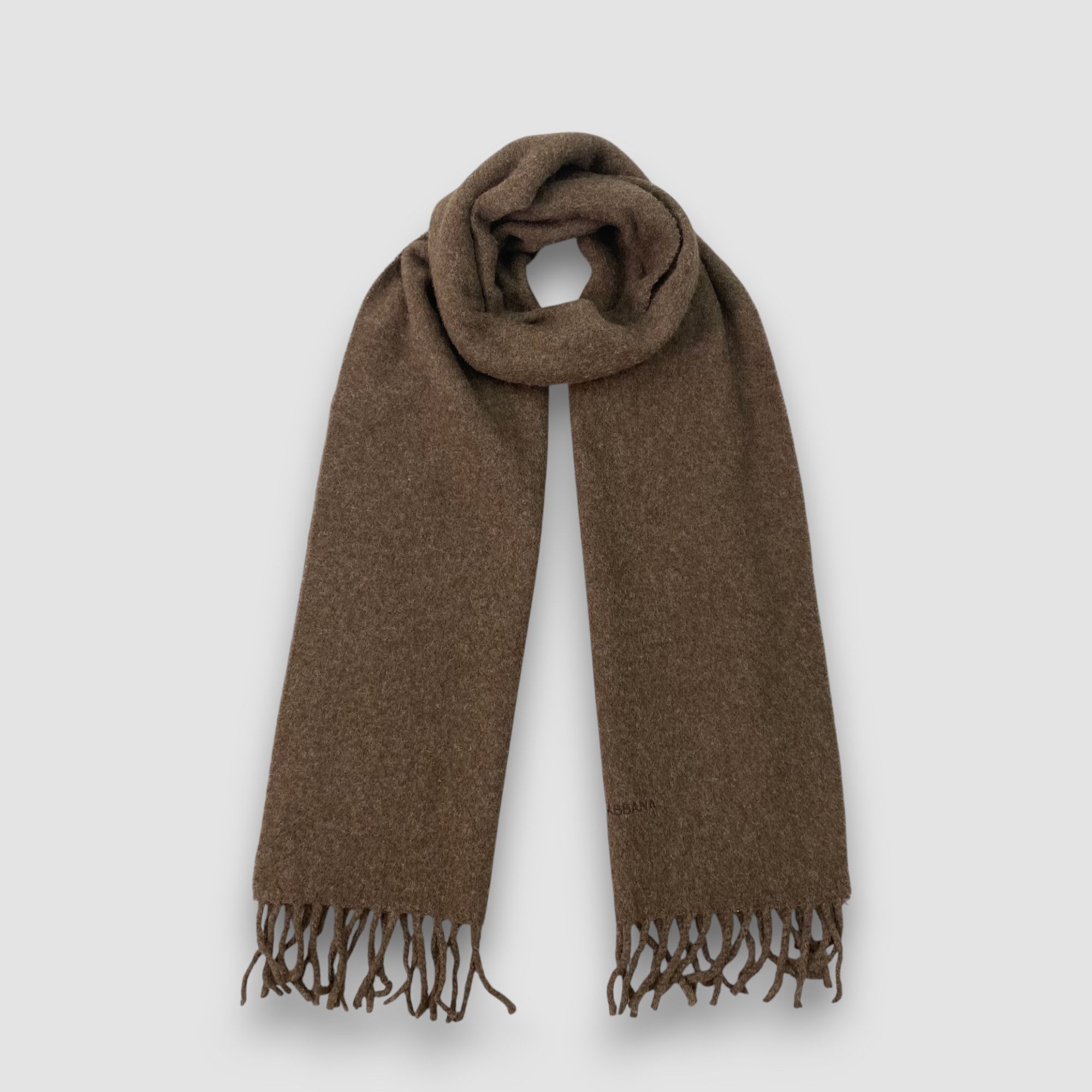Vintage Dolce & Gabbana Scarf Muffler Wool Fringe Scarves