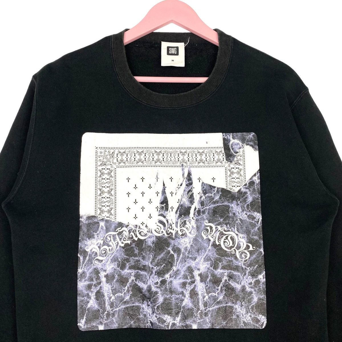Designer × Vintage SWG Hoodie Sweatshirt Pull Over Size US M / EU 48-50 / 2 - 3 Thumbnail