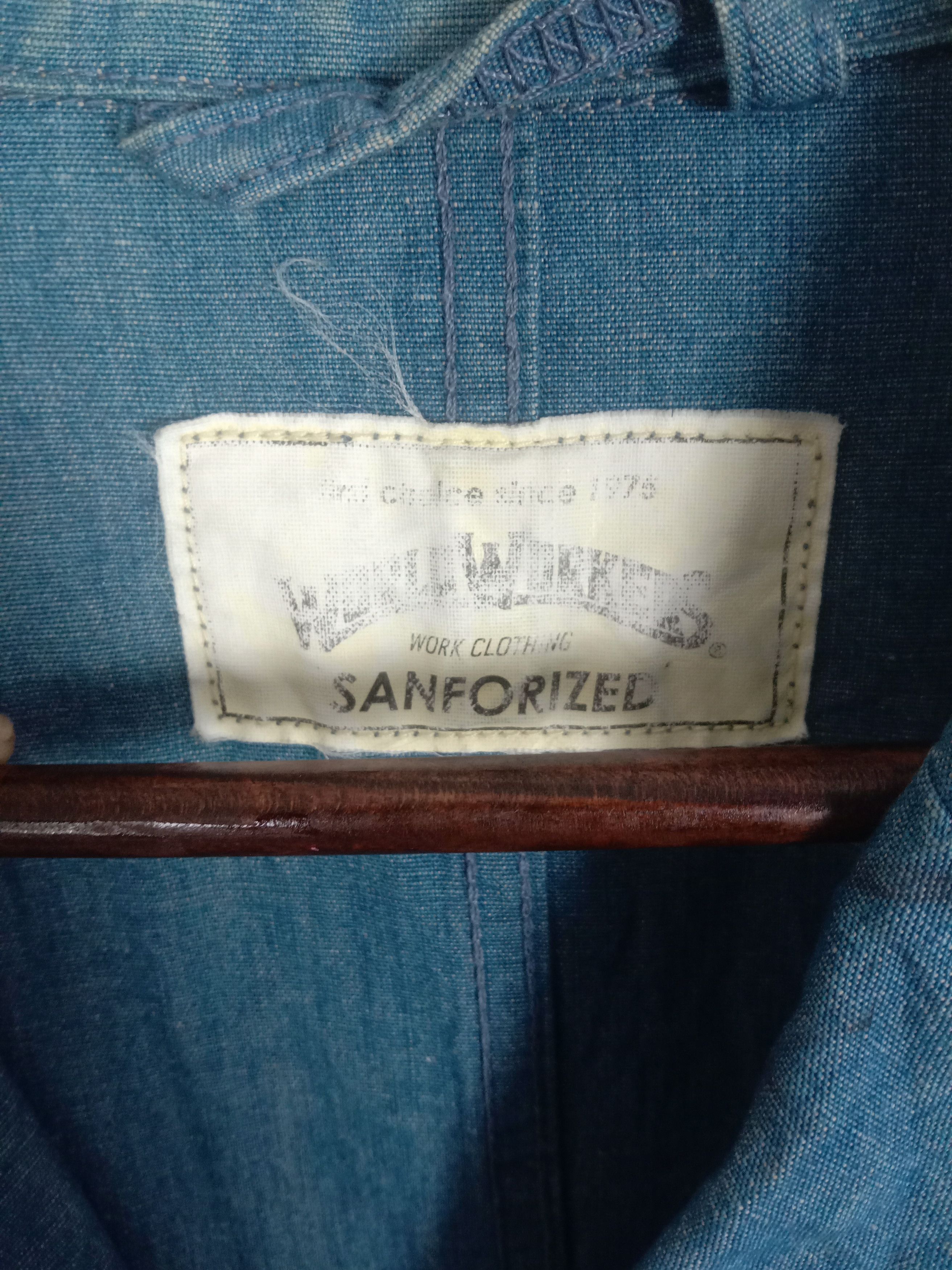 Big John Vintage Big John Workwear Sanforized Jacket Size M / US 6-8 / IT 42-44 - 6 Thumbnail