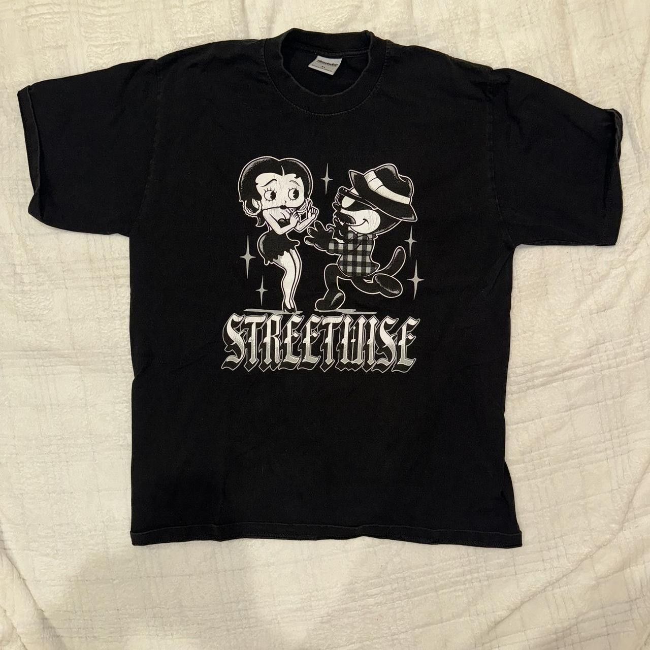 Other Men’s Black Y2K Streetwise Betty Boop Tee Size US XL / EU 56 / 4 - 1 Thumbnail