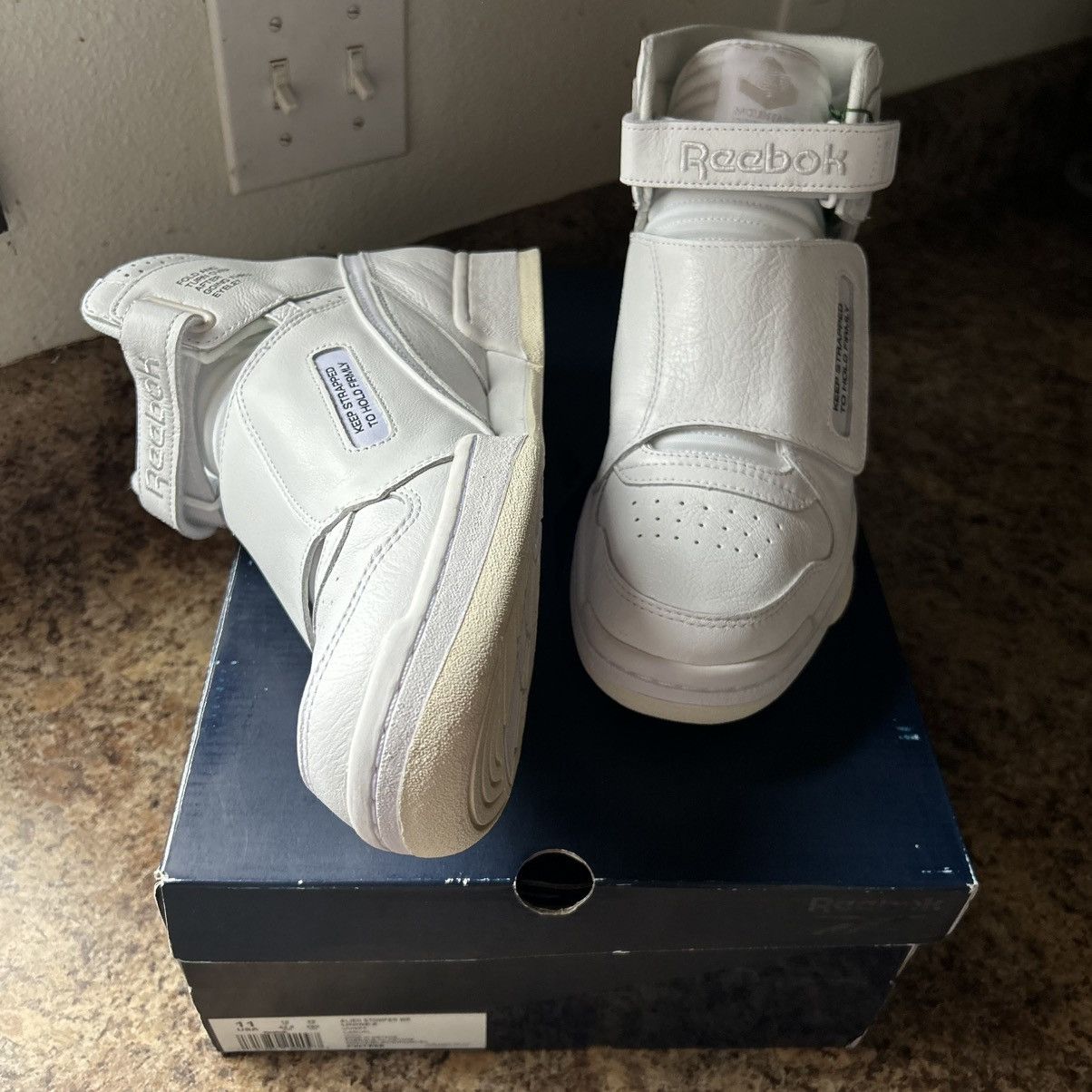 Mountain Research FW7898 REEBOK ALiEN STOMPER PORCELAiN GENERAL RESEARCH JAPAN Size US 11 / EU 44 - 3 Thumbnail