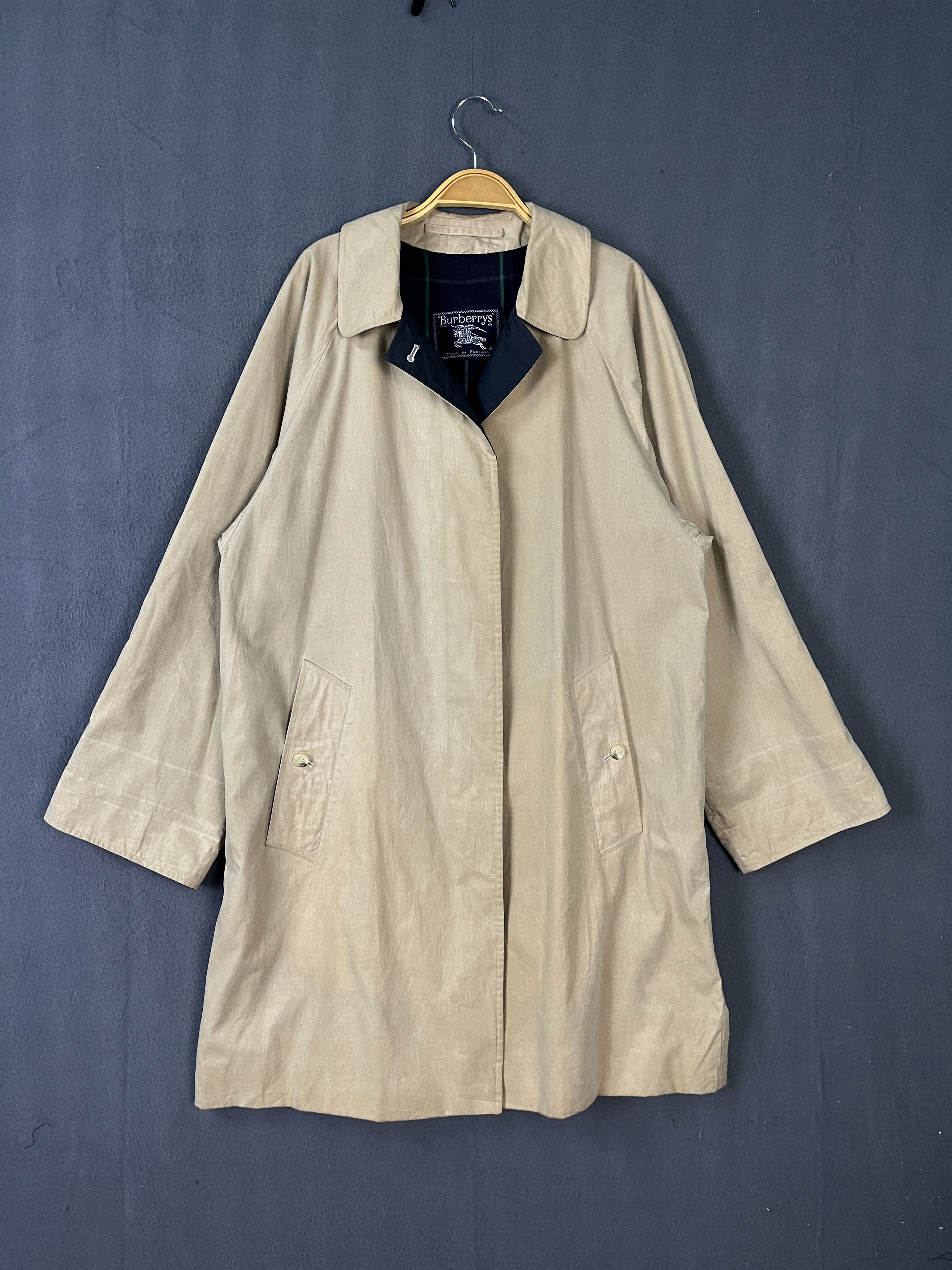 Burberry Prorsum Vintage Made in England Burberrys Trench Coat Beige Size US M / EU 48-50 / 2 - 1 Thumbnail