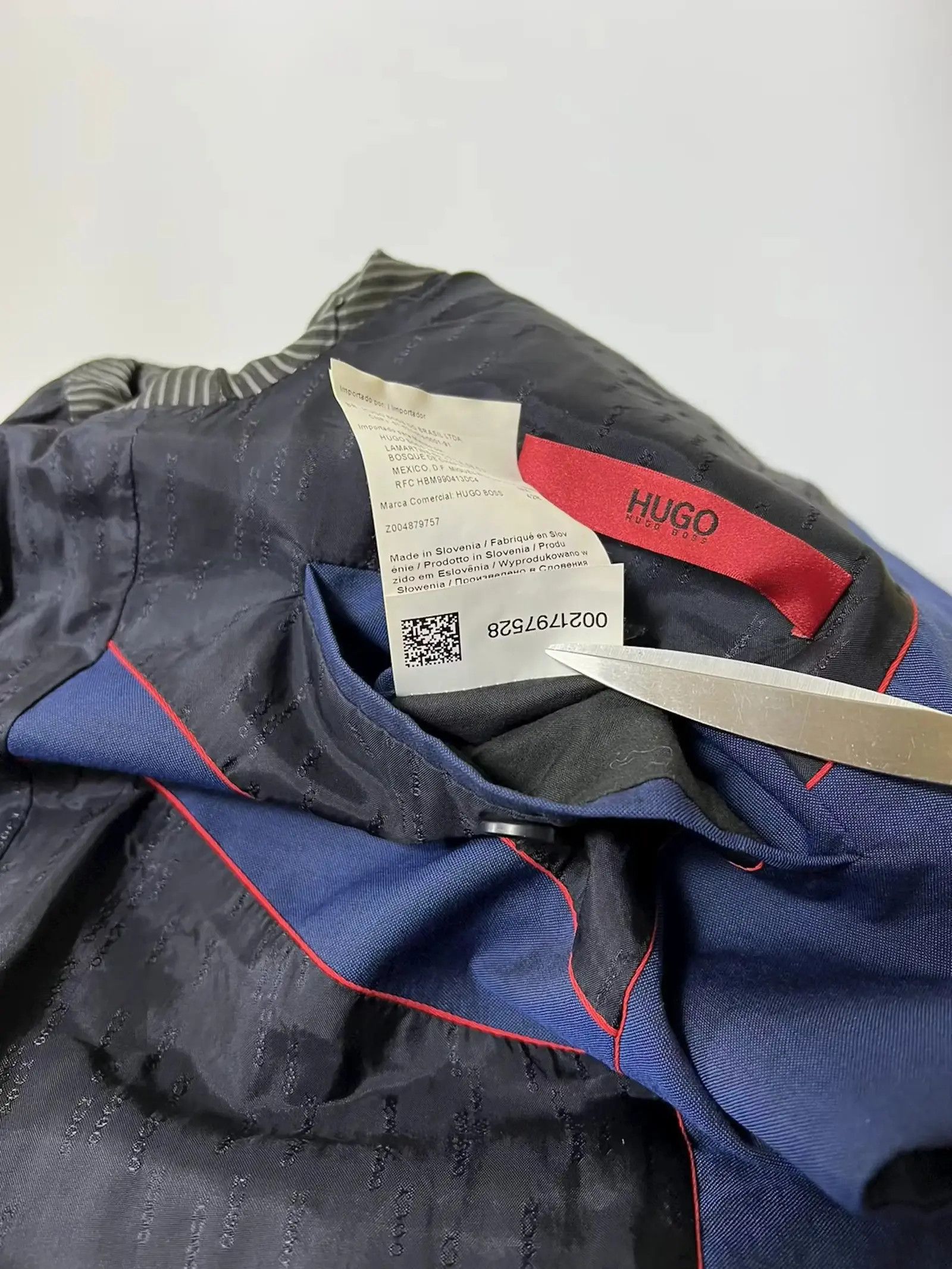 Designer × Hugo Boss Hugo Boss blazer jacket Size 42S - 6 Thumbnail