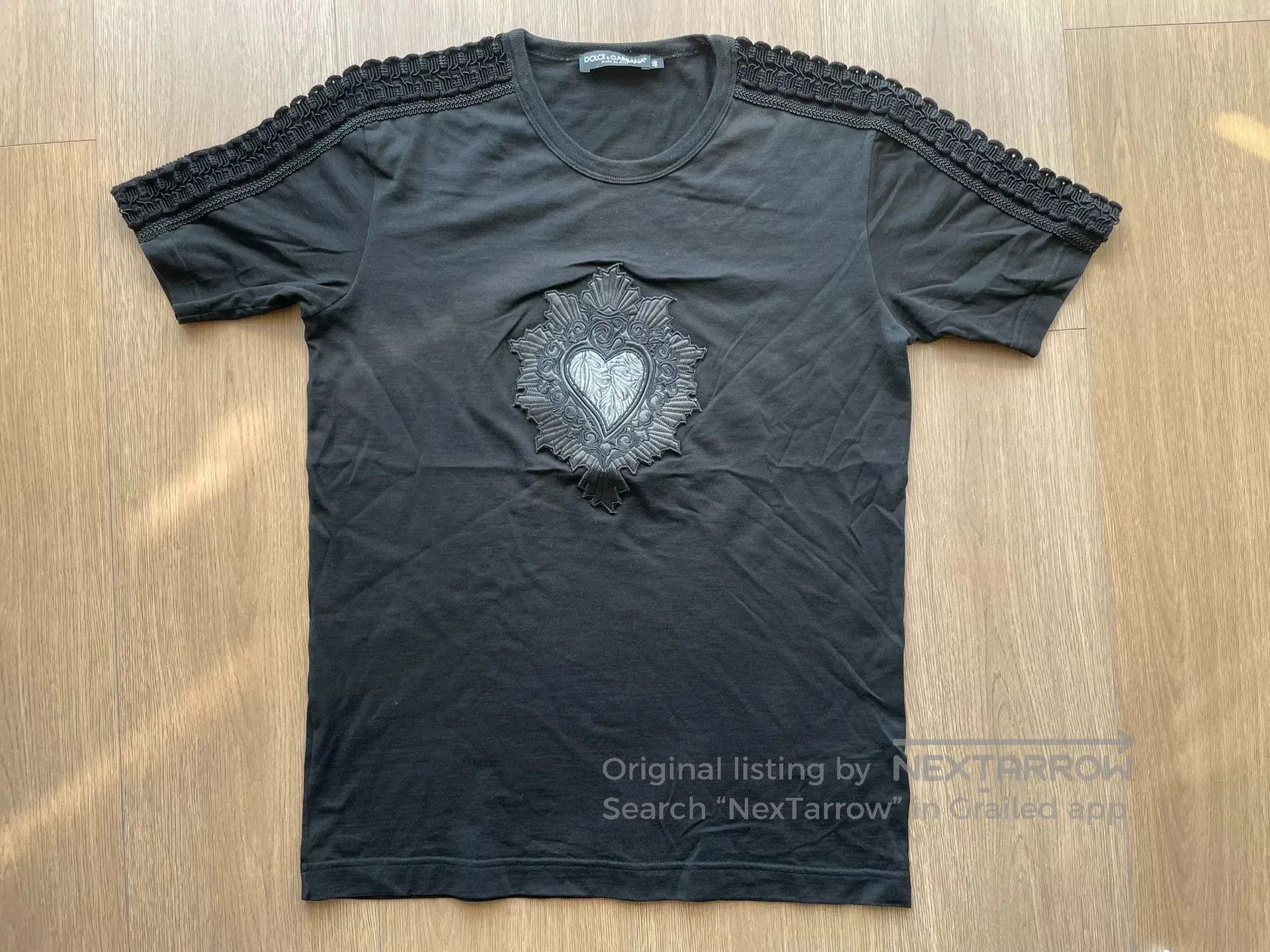 Dolce & Gabbana Dolce Gabbana Men's Heart T-Shirt. Size US S / EU 44-46 / 1 - 1 Thumbnail