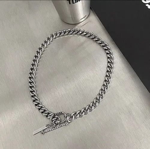 Designer × Jewelry × Vintage Vintage diamond-encrusted necklace Size ONE SIZE - 3 Thumbnail