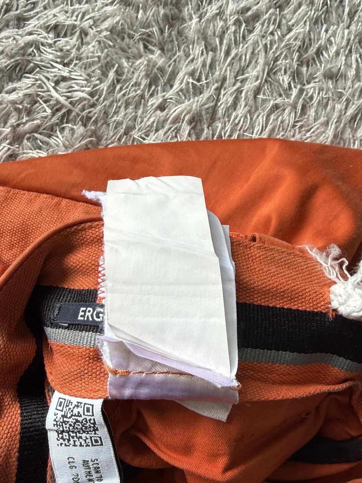 C.P. Company C.P. COMPANY ORANGE GARMENT DYED CARGO PANTS Size US 33 - 22 Thumbnail