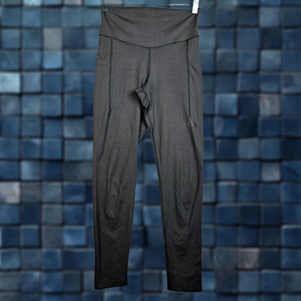The North Face The North Face Women’s Cropped Leggings Side Pockets Green-gray Size M Size 32" / US 10 / IT 46 - 1 Thumbnail