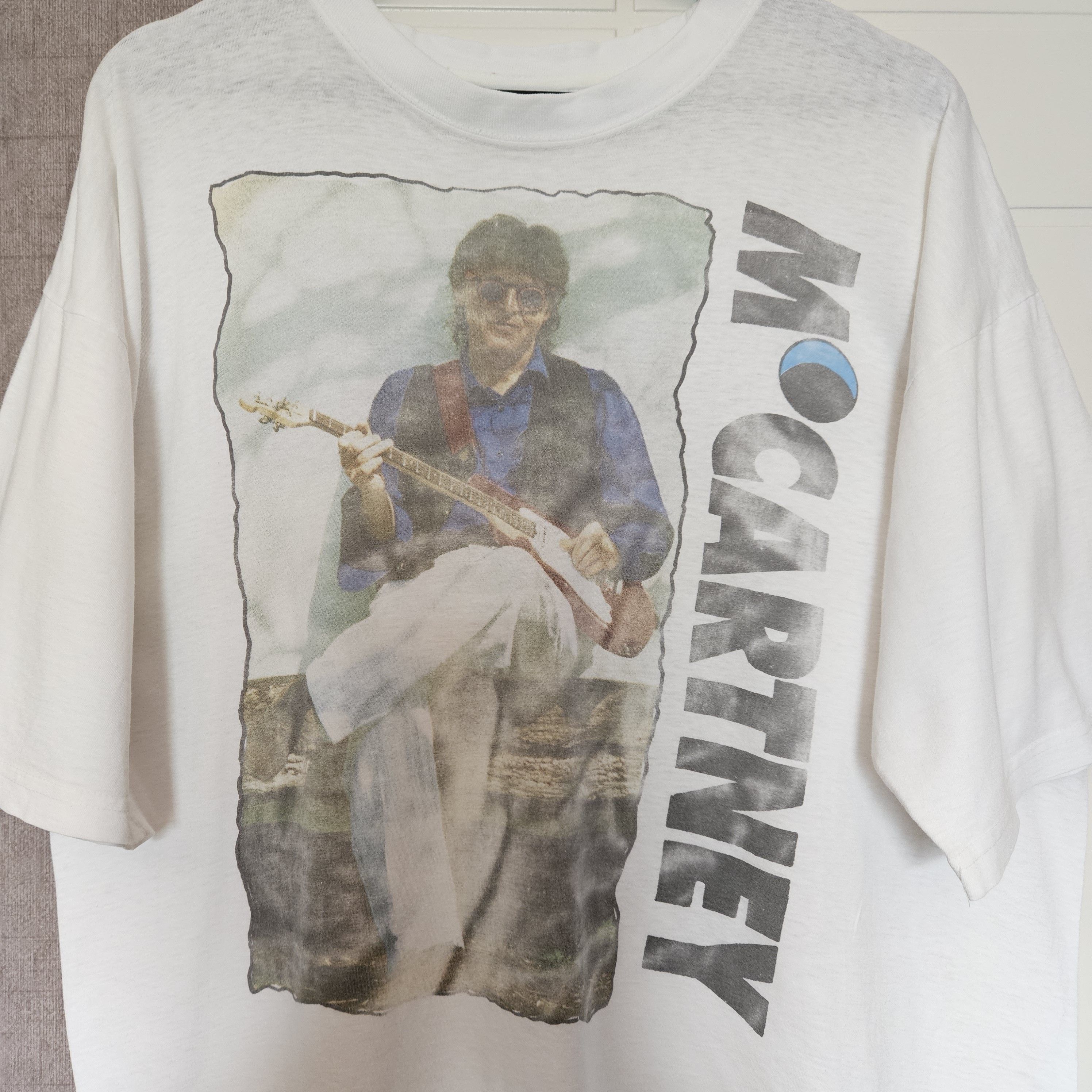 Band Tees Paul McCartney The New World Tour 90s Vintage Shirt Size US XL / EU 56 / 4 - 4 Thumbnail