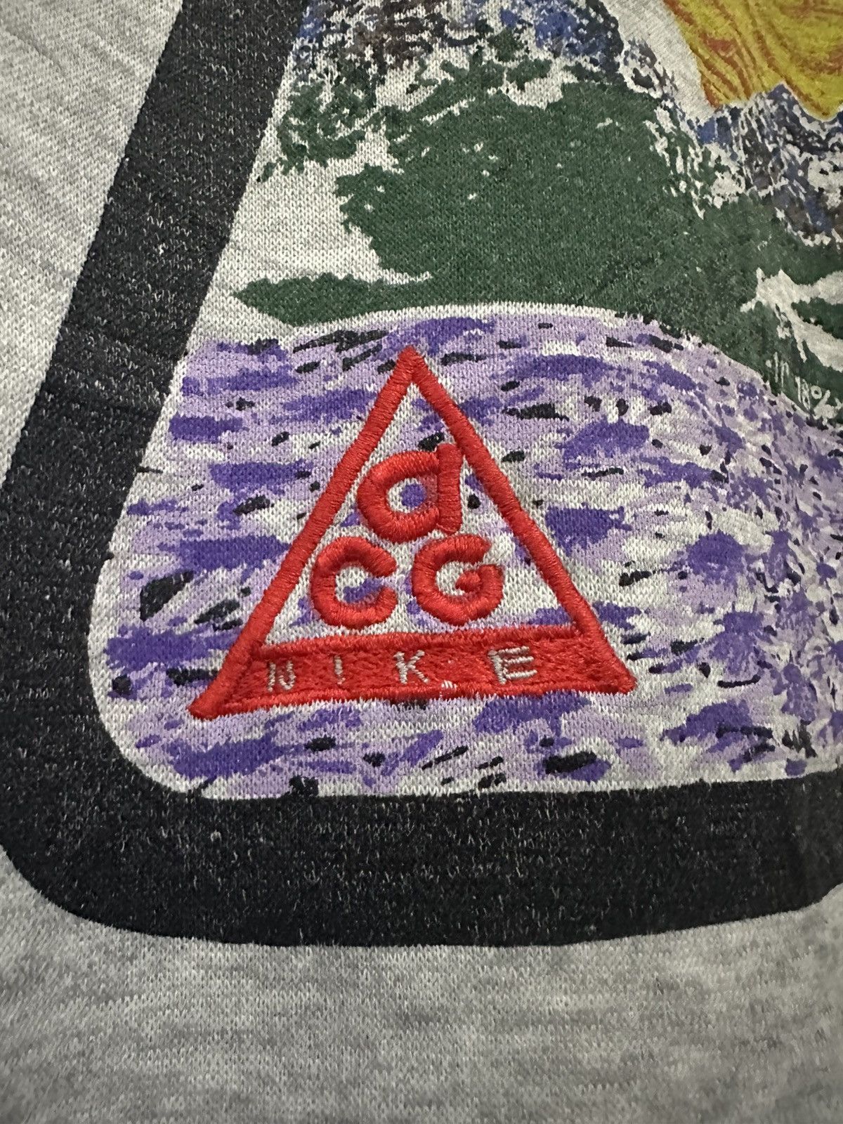Nike ACG Vintage 90s Nike ACG Peak2 Crewneck Sweatshirt Size US L / EU 52-54 / 3 - 7 Thumbnail