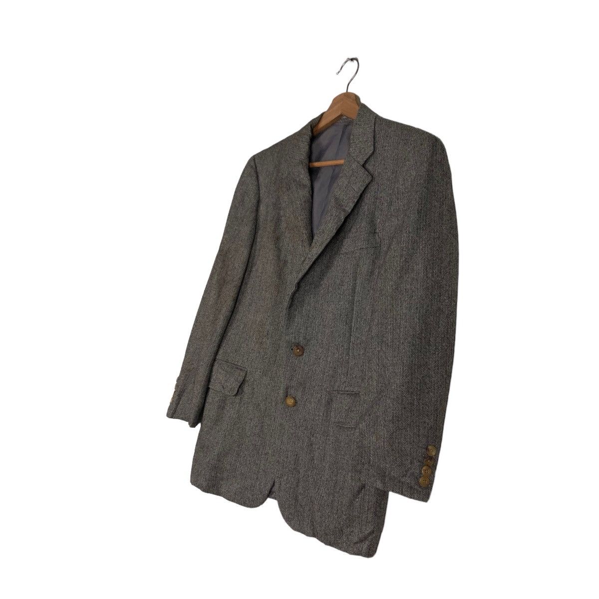 Burberry 🔥Vtg Burberrys Wool Casua Coats Jacket Double Breast Size US M / EU 48-50 / 2 - 2 Thumbnail