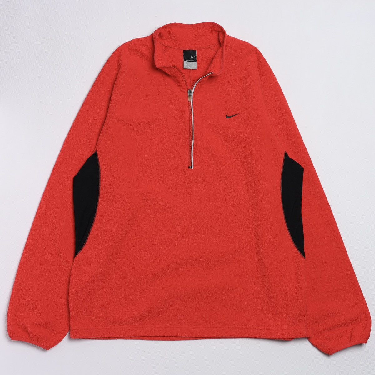 Nike Nike Vintage Red Fleece Zip Size US XL / EU 56 / 4 - 1 Thumbnail