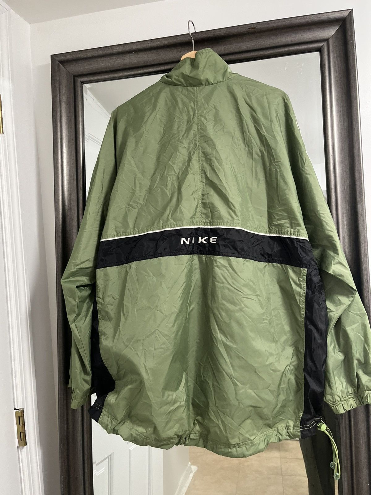 Nike Nike green windbreaker Jacket Vintage Pullover Half Zip Size US L / EU 52-54 / 3 - 5 Thumbnail