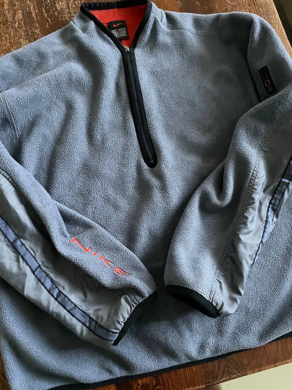 Nike Nike Vintage Nylon 1/3 Zip 90s Size US M / EU 48-50 / 2 - 3 Thumbnail