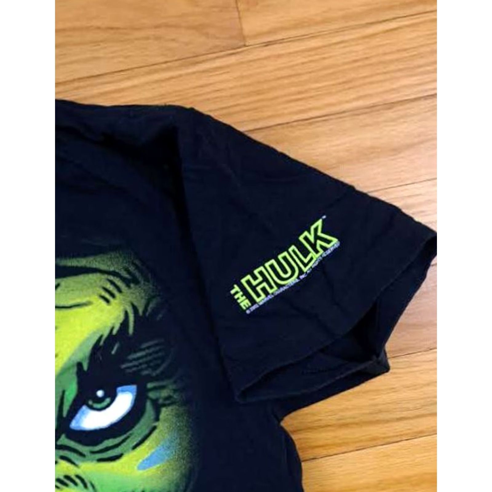 Vintage Pre-Owned Marvel Incredible Hulk T-Shirt Medium M Black Short Sleeve Shirt Mens Graphic Print 1990s Comics Mad Engine Size US M / EU 48-50 / 2 - 4 Thumbnail