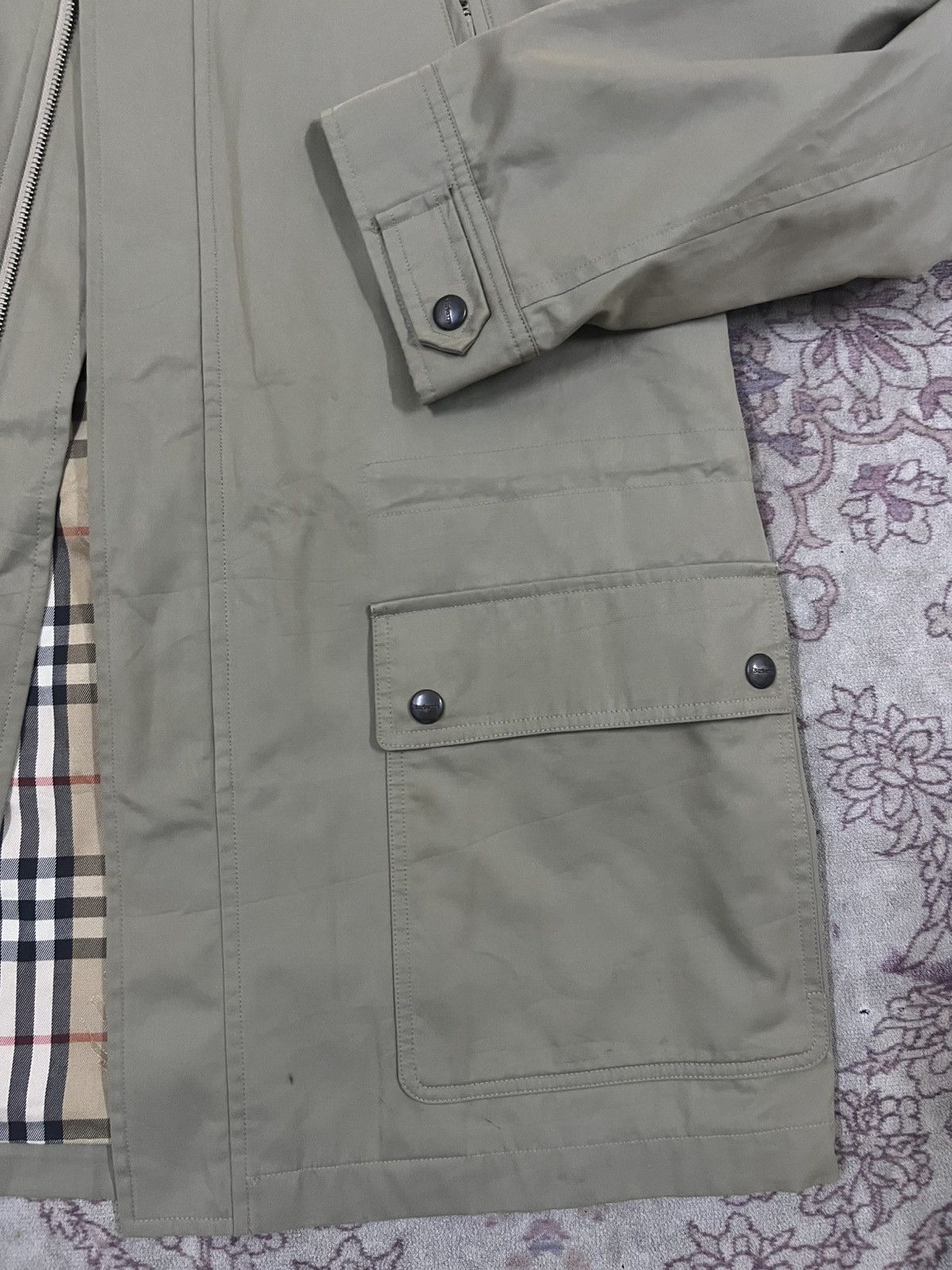 Burberry RARE Vintage Burberrys Japan C-TK83 Military Jacket Khaki Size US M / EU 48-50 / 2 - 7 Thumbnail