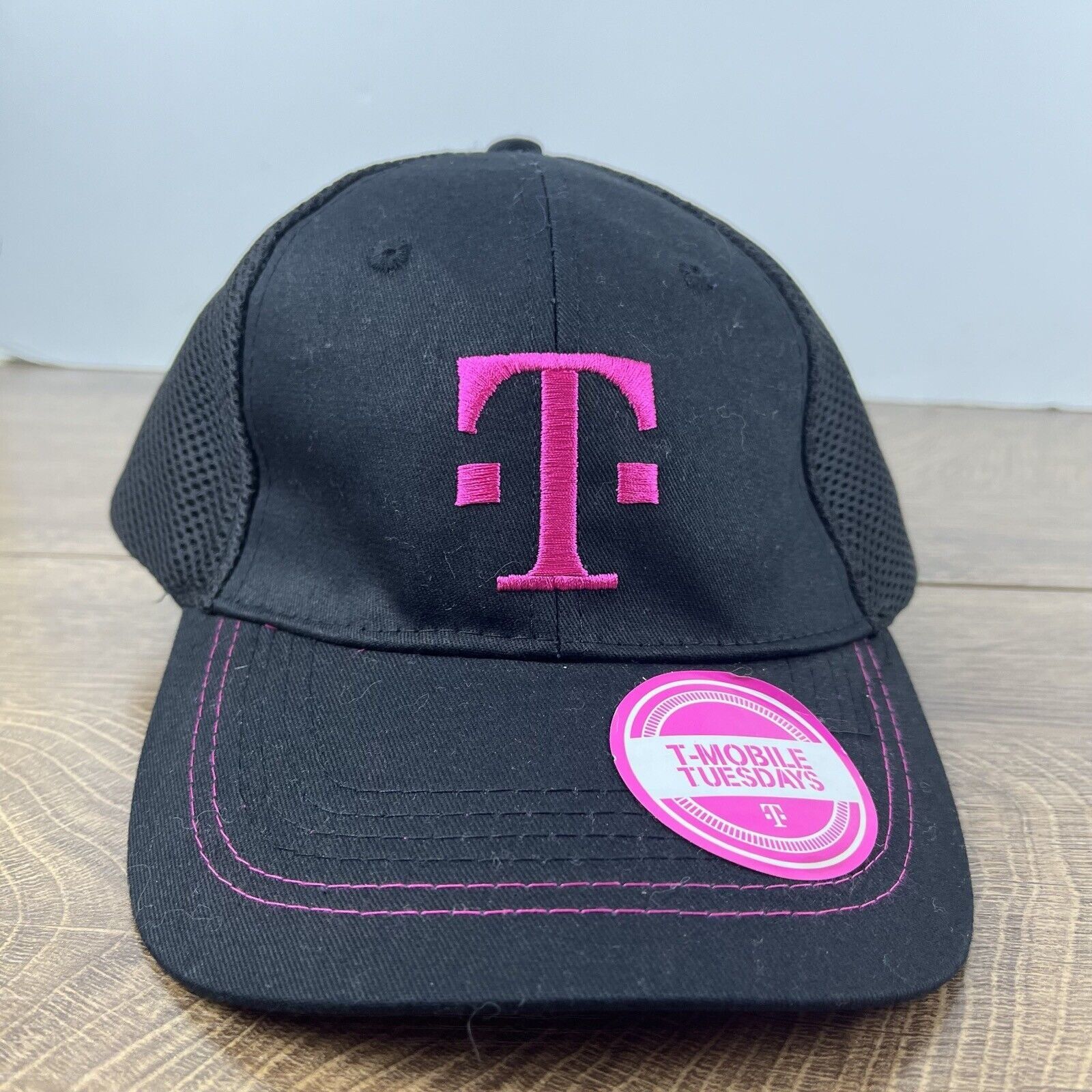 Other T Mobile Baseball Hat Cap T Mobile Hat Black Adjustable Hat Size ONE SIZE - 1 Thumbnail