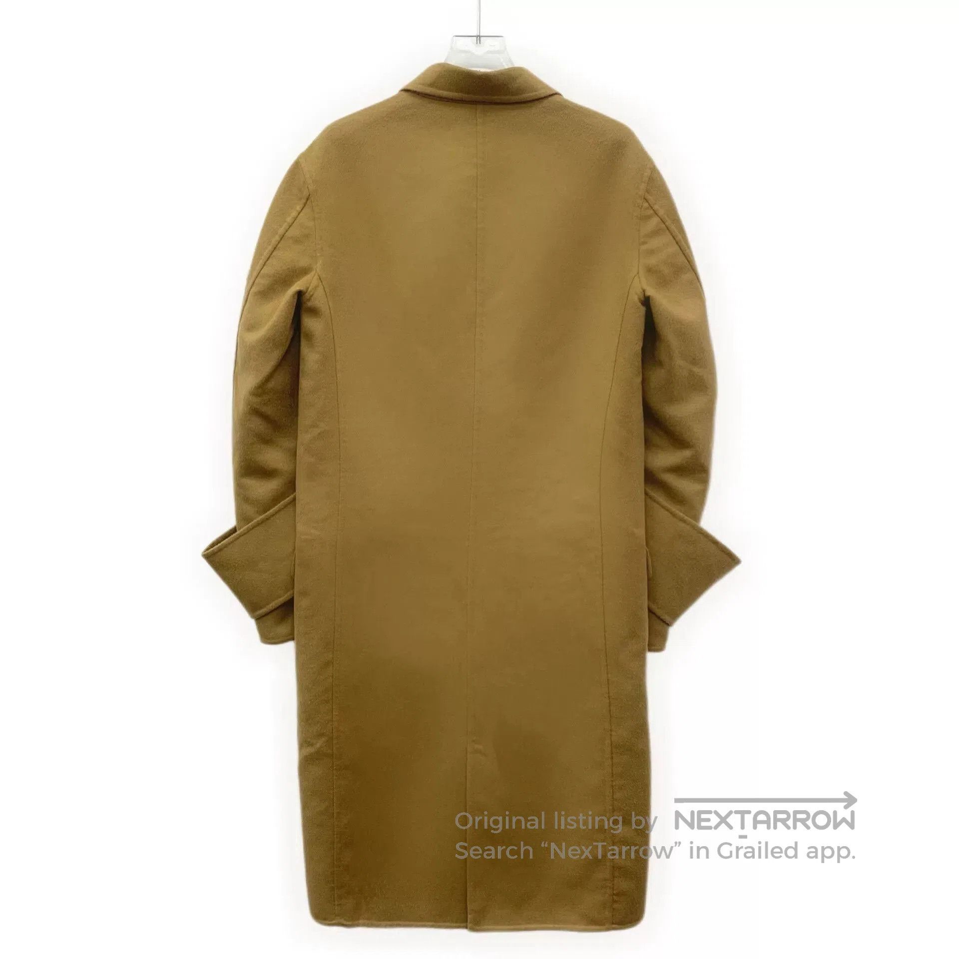 Loewe Loewe Brown Wool Collar Long Coat. Size XXS / US 00 / IT 34 - 2 Thumbnail