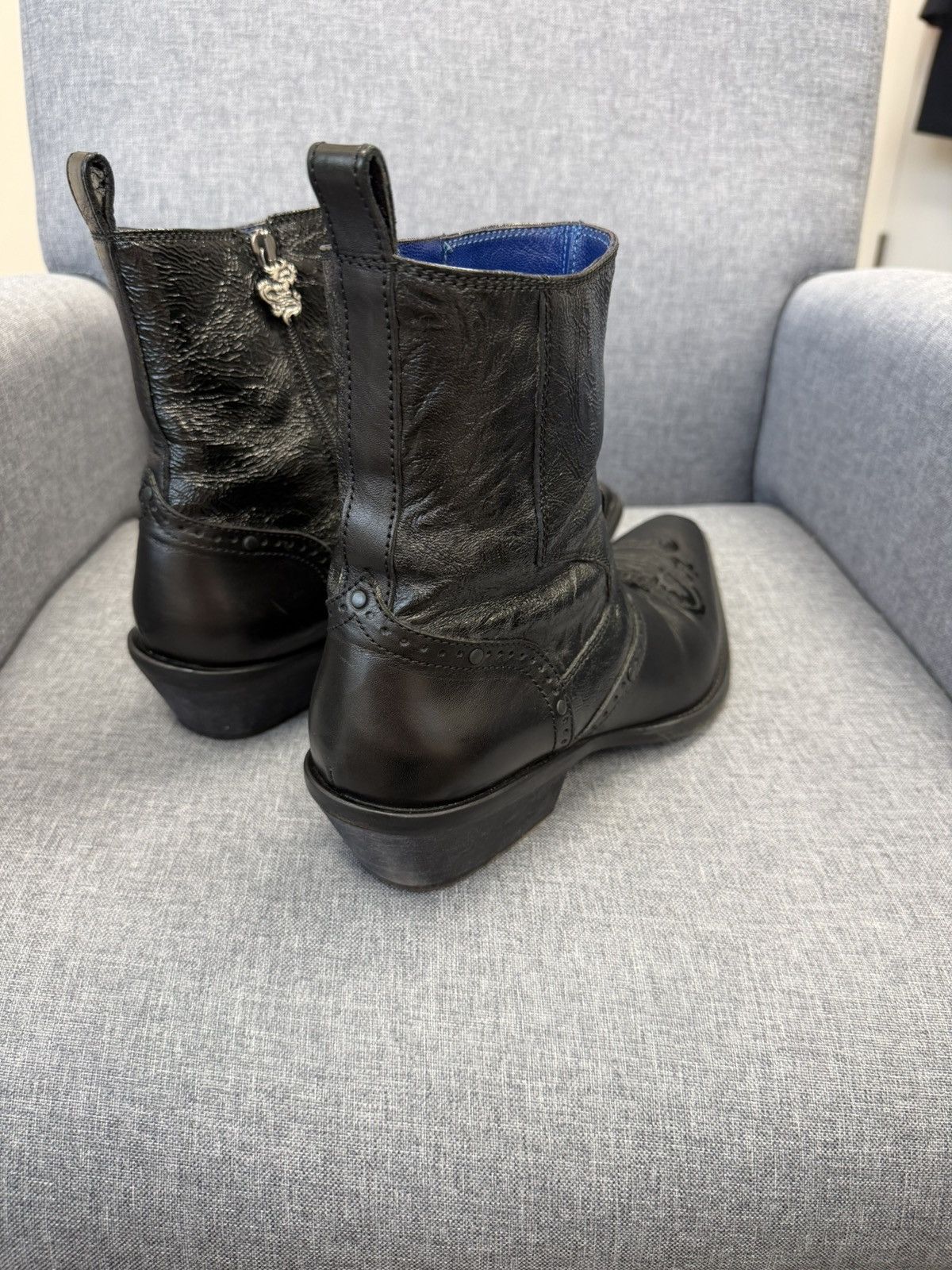 Mark Nason FINAL PRICE DROP Vintage Rocker Boots Size US 8.5 / EU 41-42 - 8 Thumbnail