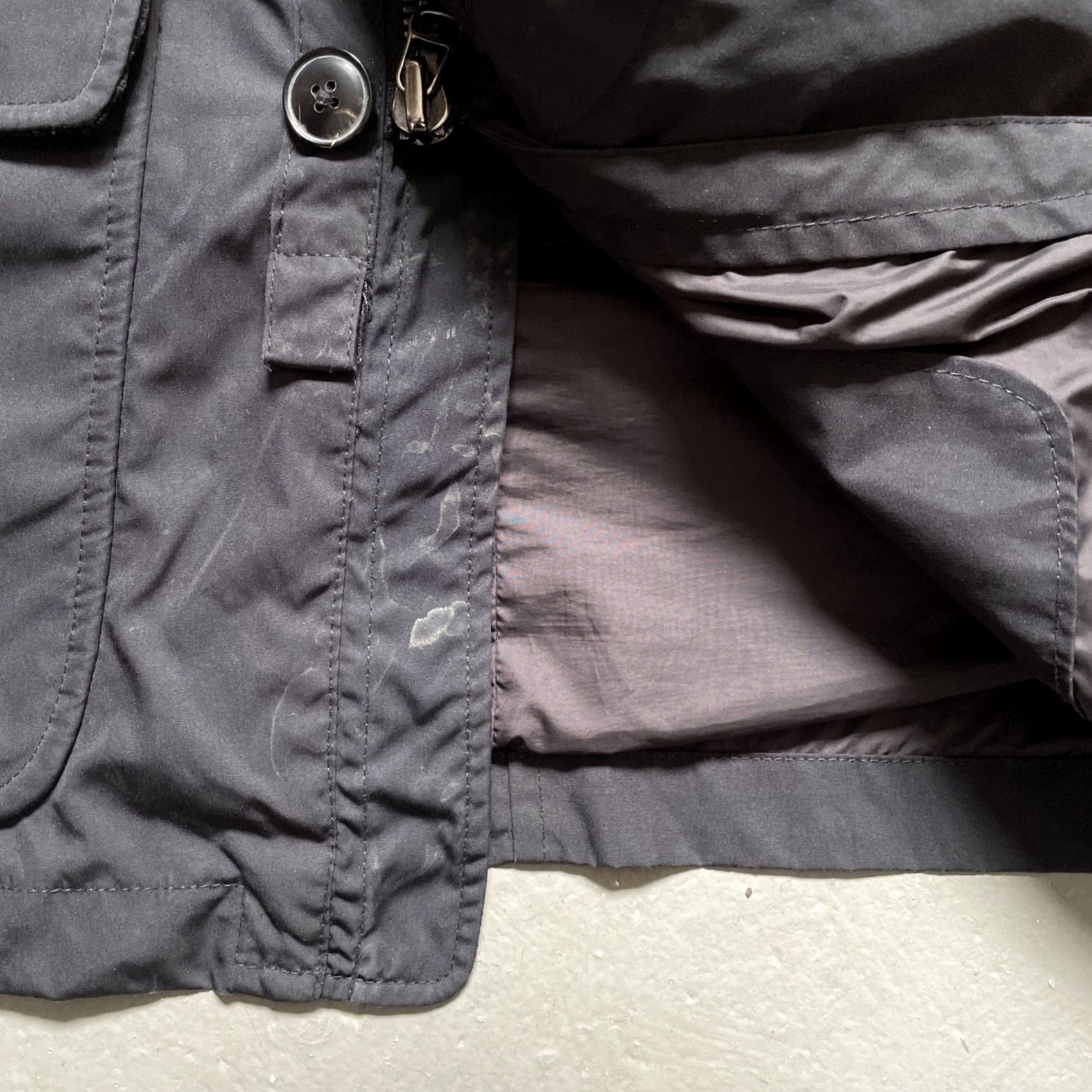 Polo Ralph Lauren VINTAGE Polo Ralph Lauren Riding Quilted 2 In 1 Removable Vest Jacket S Blue Leather Trim Corduroy Collar Unisex Adults 90s Size US S / EU 44-46 / 1 - 2 Thumbnail