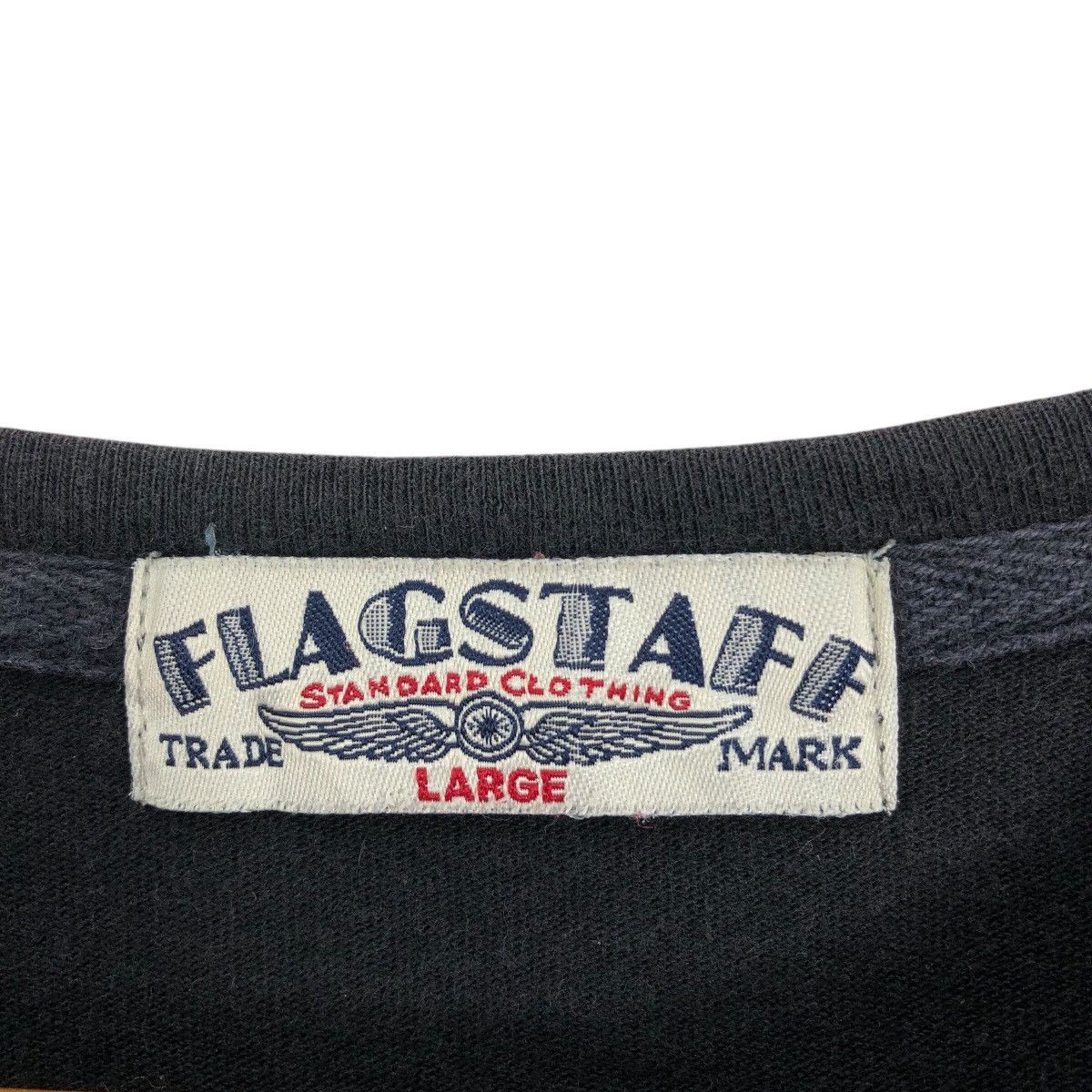 Flagstuff Japanese Brand FLAGSTAFF ARIZONA MOTORCYCLE Big Logo T-Shirt Size US L / EU 52-54 / 3 - 7 Thumbnail