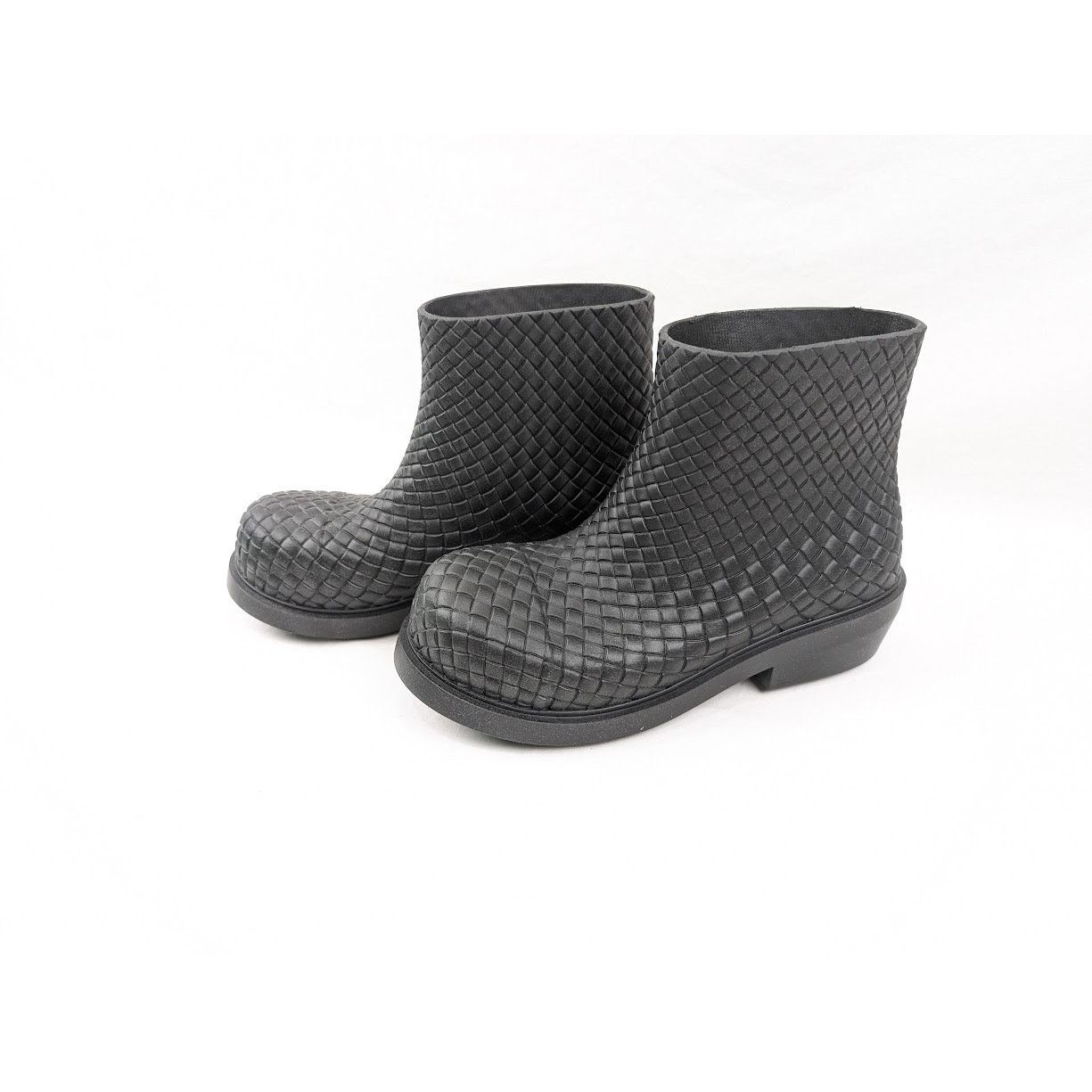 Bottega Veneta o1rshd1 Fireman Ankle Boots in Black Size US 8 / EU 41 - 15 Thumbnail