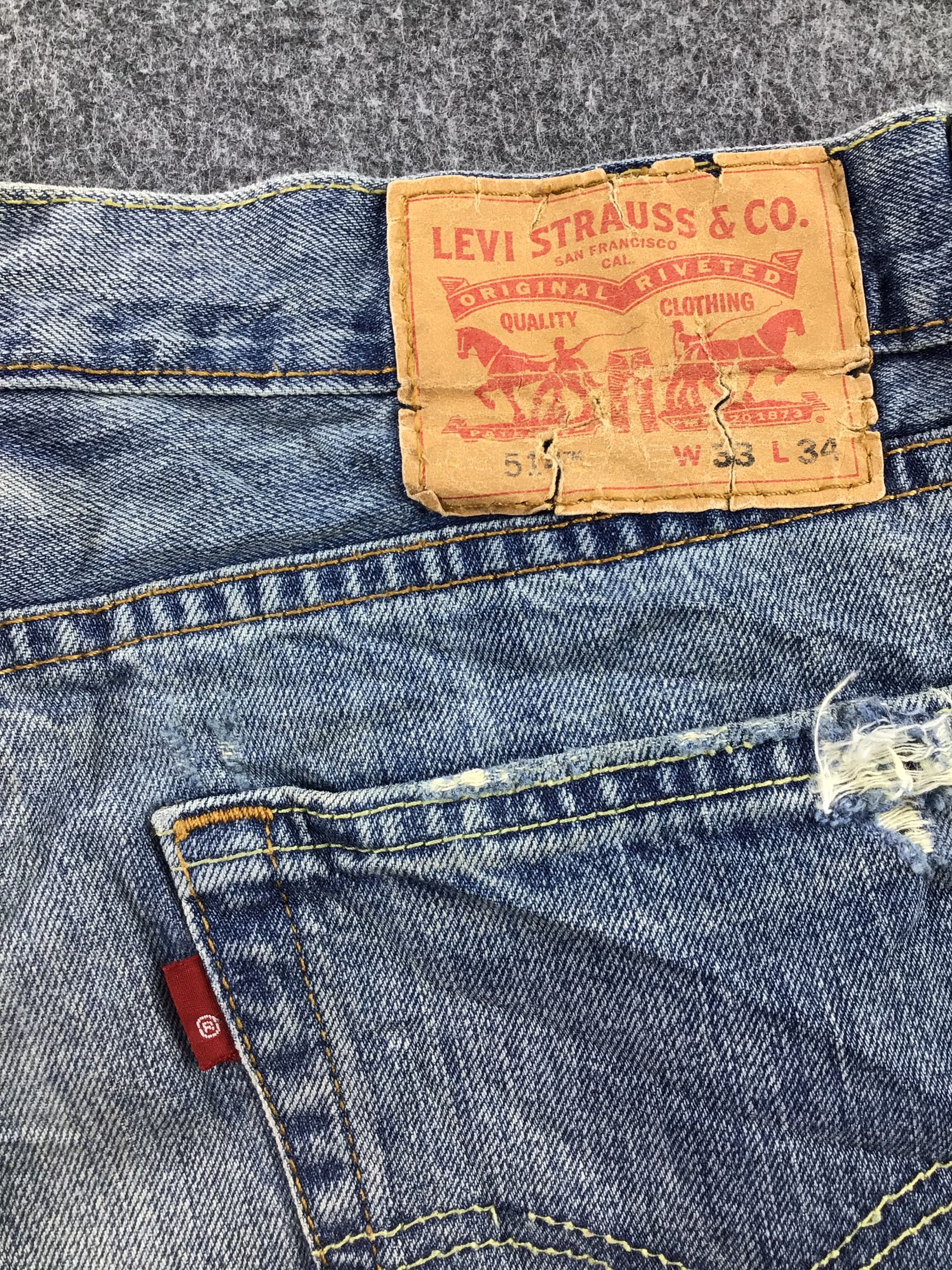 Levi's Vintage Levis 514 Jeans-JM518 Size US 35 - 6 Thumbnail