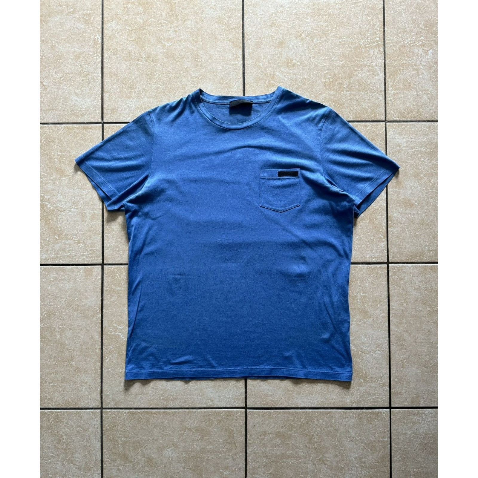 Prada Prada Milano 2016 Archive Chest Pocket Logo Tee Size US M / EU 48-50 / 2 - 1 Thumbnail