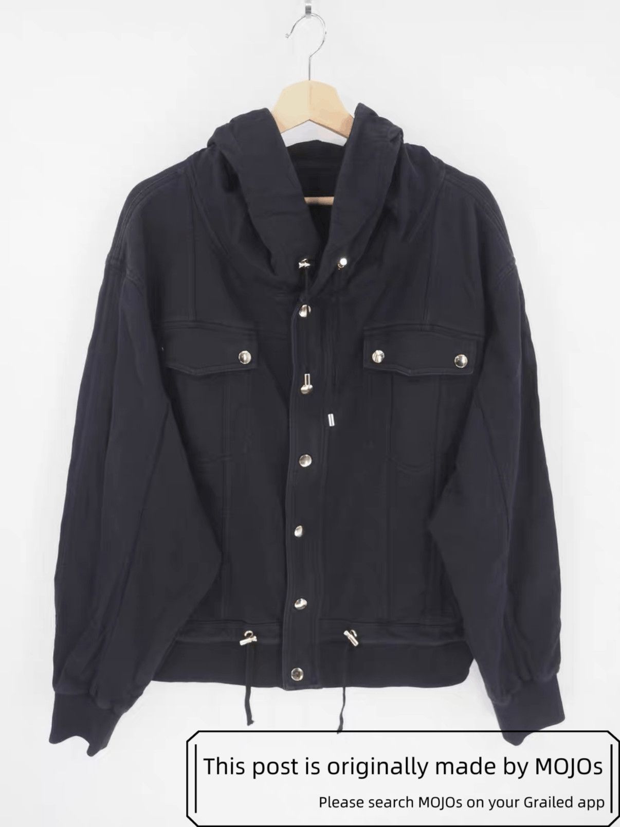 Balmain 20SS Zip-up Hoodie Jacket mojos52