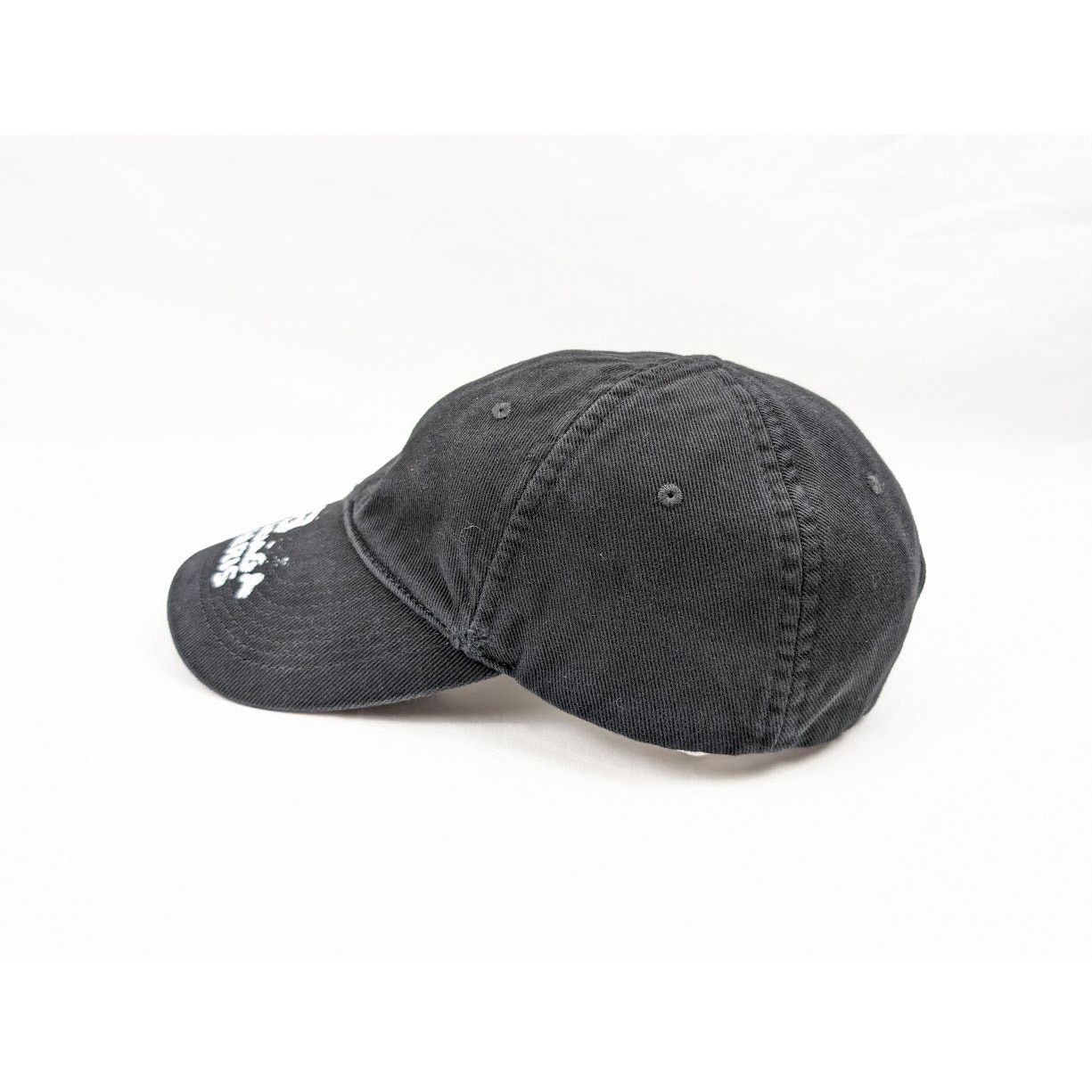 Balenciaga o1rshd1 Q: 2 / Size: L / Cotton Drill Dirty Paris Hat / Cap Size ONE SIZE - 6 Thumbnail