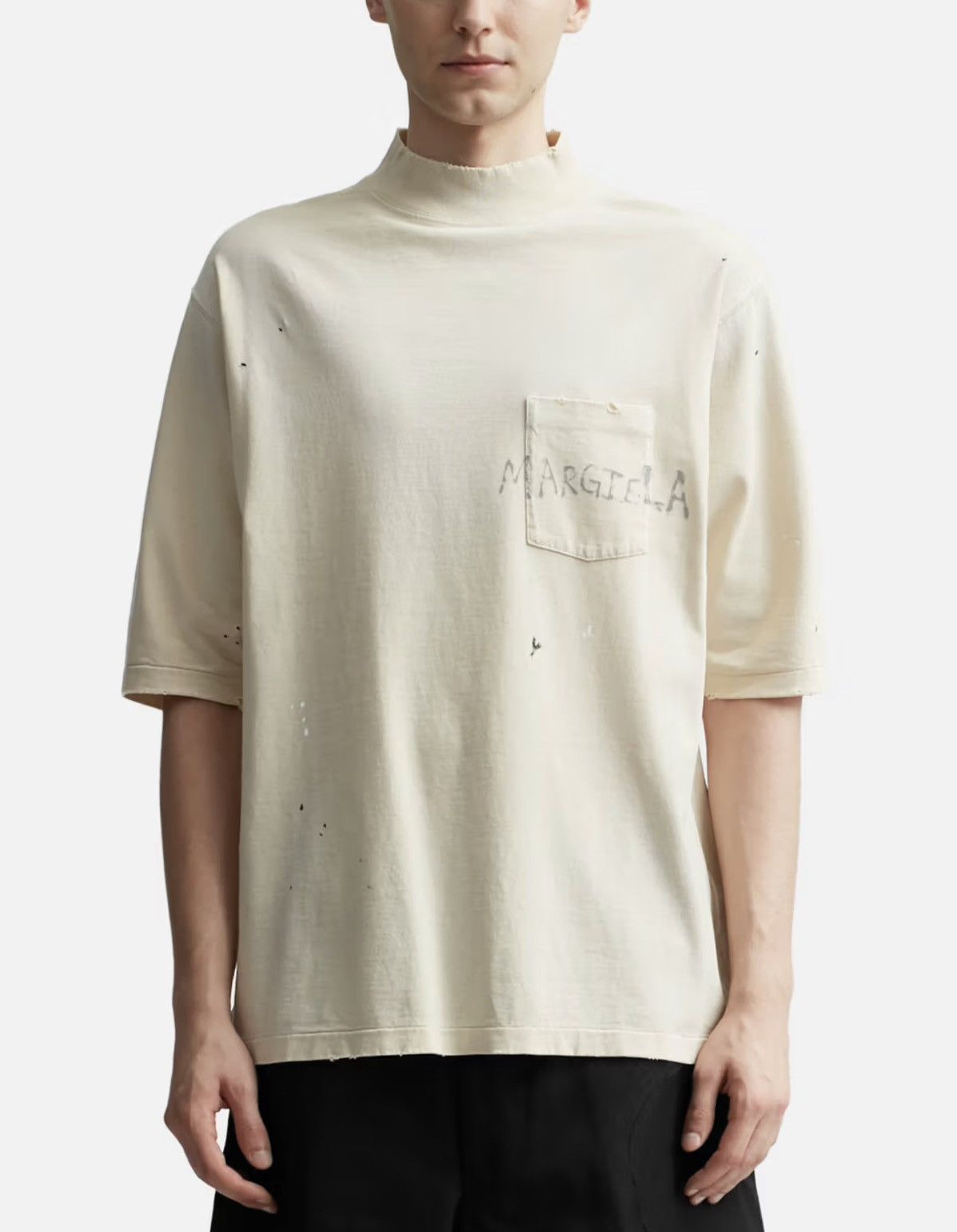 Maison Margiela ARTISANAL POCKET DOCKING TEE | Grailed