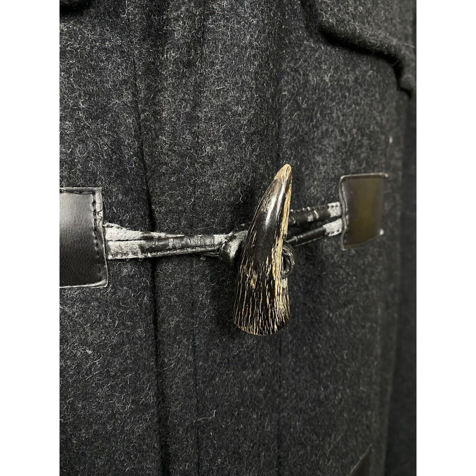 Barbour Barbour Men's Gray Wool Duffle Long Coat Size 48/56 Size US XL / EU 56 / 4 - 10 Thumbnail