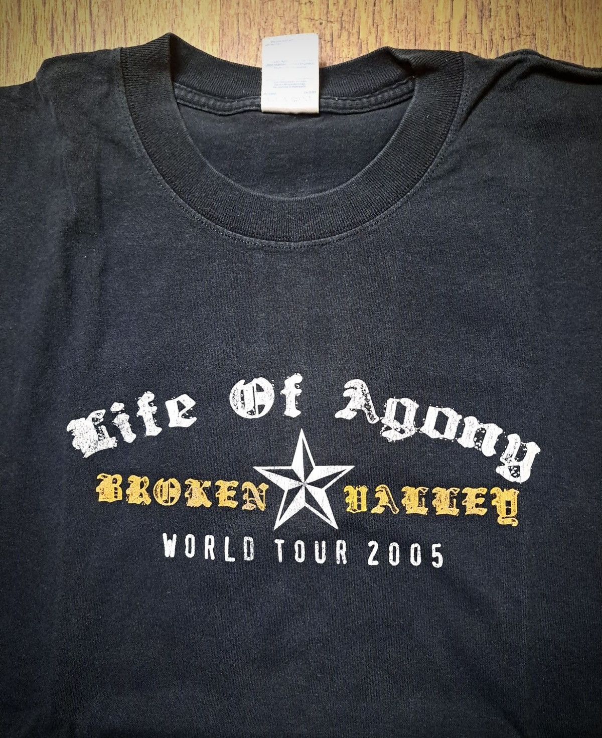 Band Tees LIFE OF AGONY x BROKEN VALLEY x Vintage Tour T-Shirt 2005 Size US XL / EU 56 / 4 - 3 Thumbnail