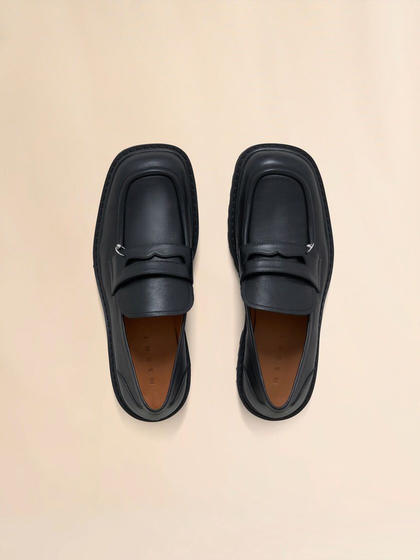 Marni o1f1d3z1025 Piercing 2.0 Chunky Loafers in Black Size US 8 / EU 41 - 3 Thumbnail