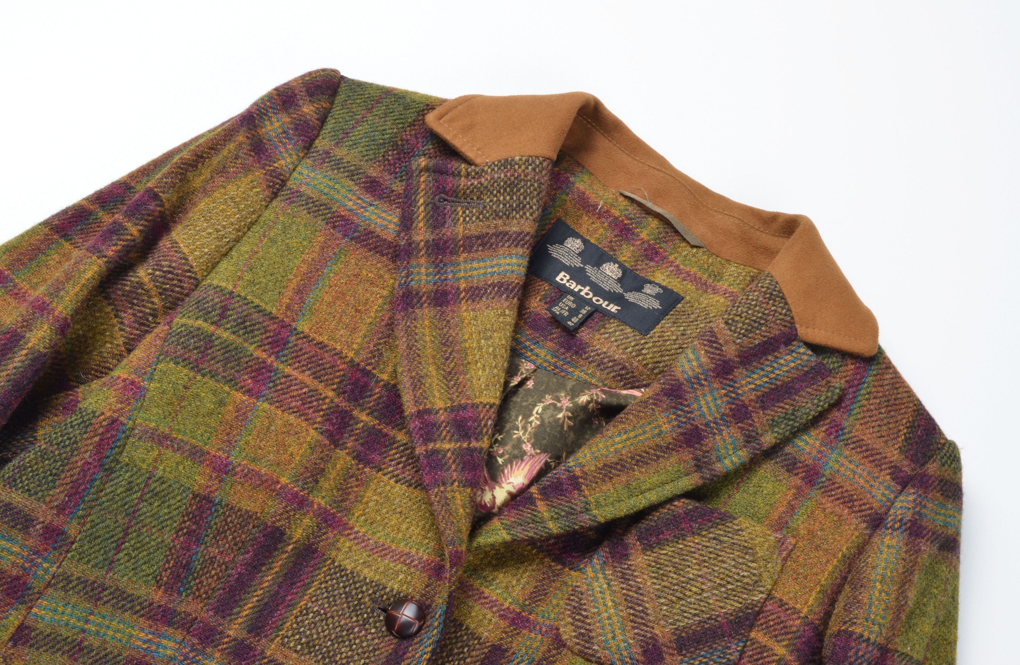 Barbour Barbour Plaid Tweed Pure Wool Multicolor Allanton Jacket Size M / US 6-8 / IT 42-44 - 6 Thumbnail