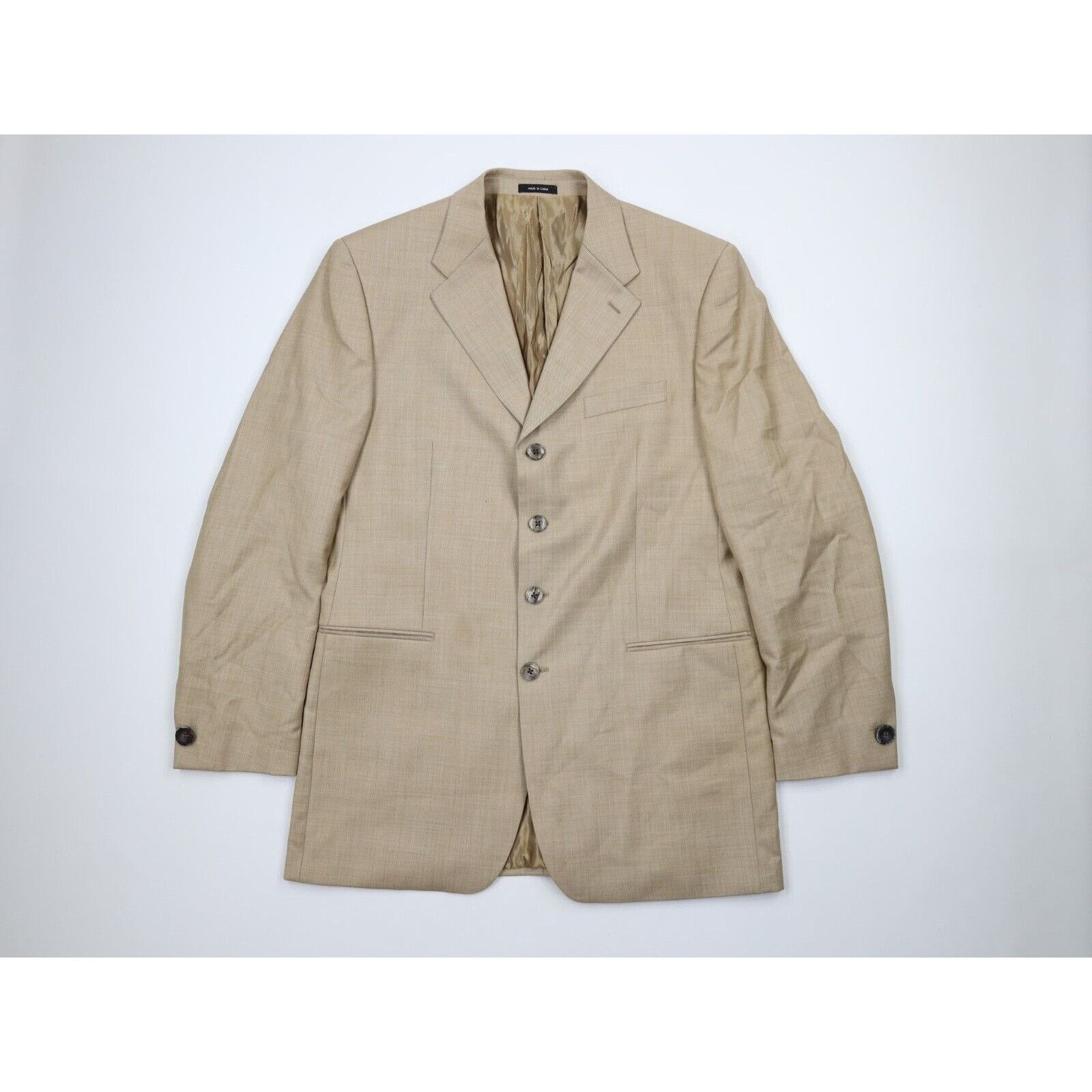 Fubu × Vintage Vintage 90s FUBU Baggy Player Pimp Wool 2 Piece Suit Size 42L - 2 Thumbnail