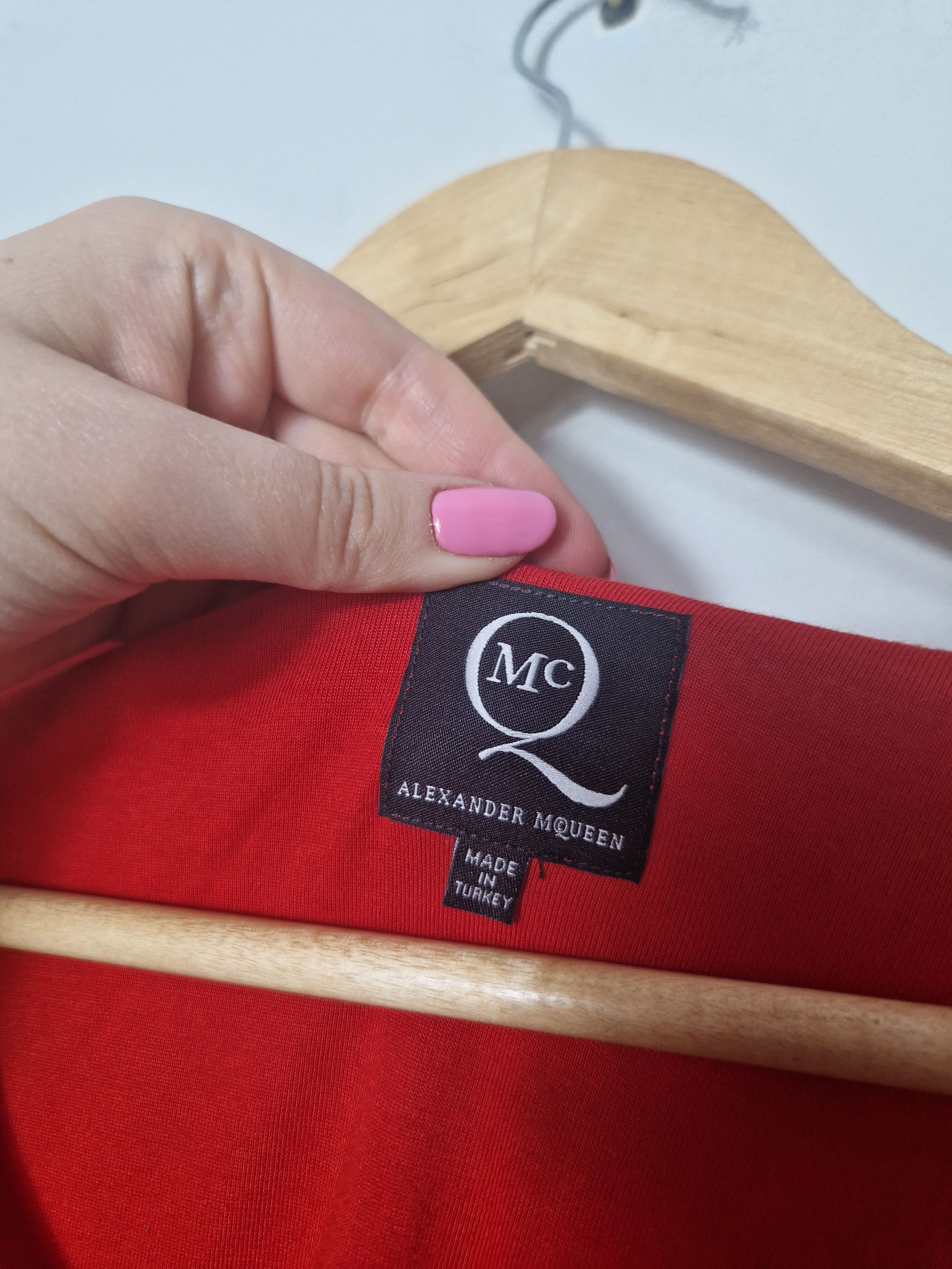 Alexander McQueen Alexander McQueen 2013 red dress Size S / US 4 / IT 40 - 7 Thumbnail