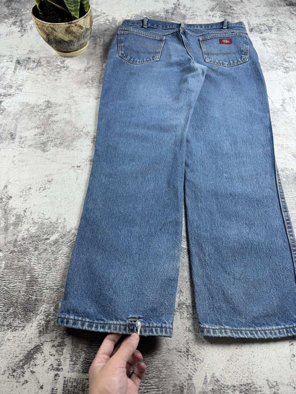 Dickies Faded Dickies Work Y2K Very Worn Denim 38/32 Jeans Pants Size US 38 / EU 54 - 17 Thumbnail
