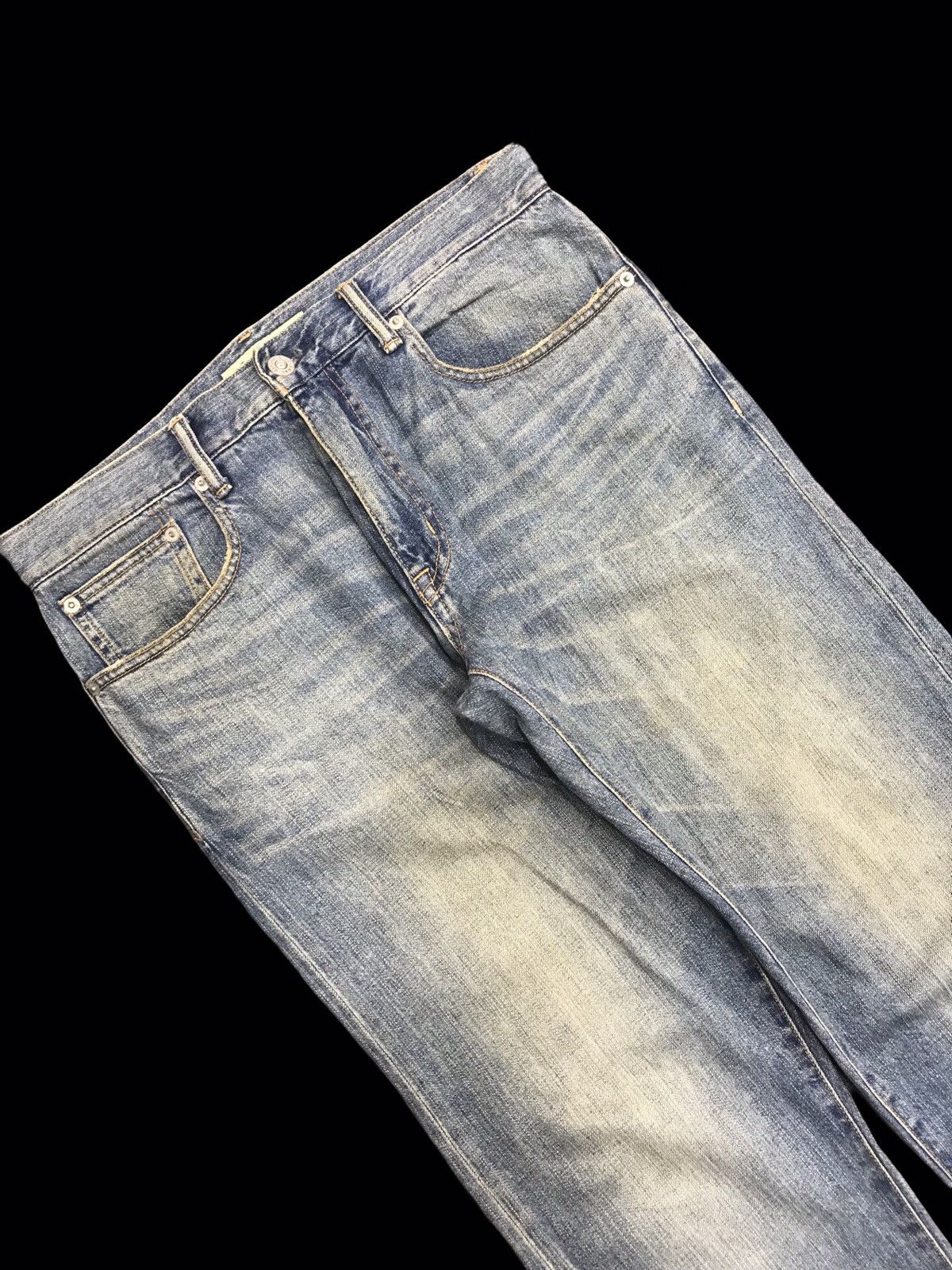 Japanese Brand × Journal Standard 🔥UNION MADE🔥JOURNAL STANDARD OVERALL JEANS F25 Size US 32 / EU 48 - 3 Thumbnail