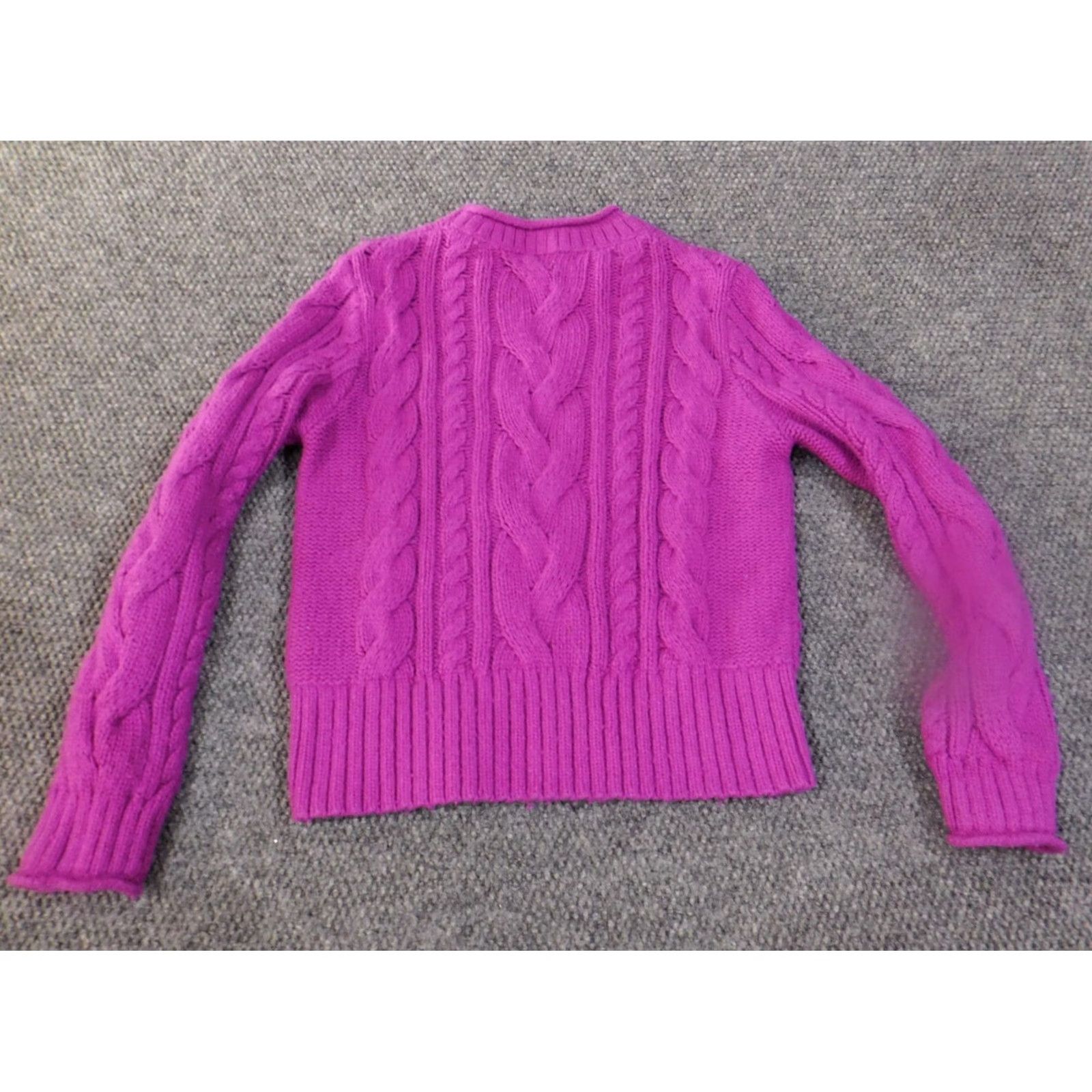 Banana Republic Banana Republic Sweater Womens M Purple Pullover Knit Crewneck Raglan Long Sleeve Size M / US 6-8 / IT 42-44 - 7 Thumbnail