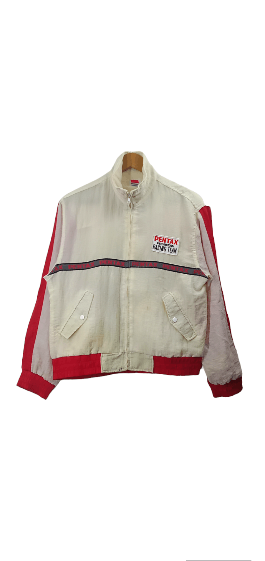 Honda × Vintage VINTAGE HONDA PENTAX RACING TEAM WINDBREAKER 