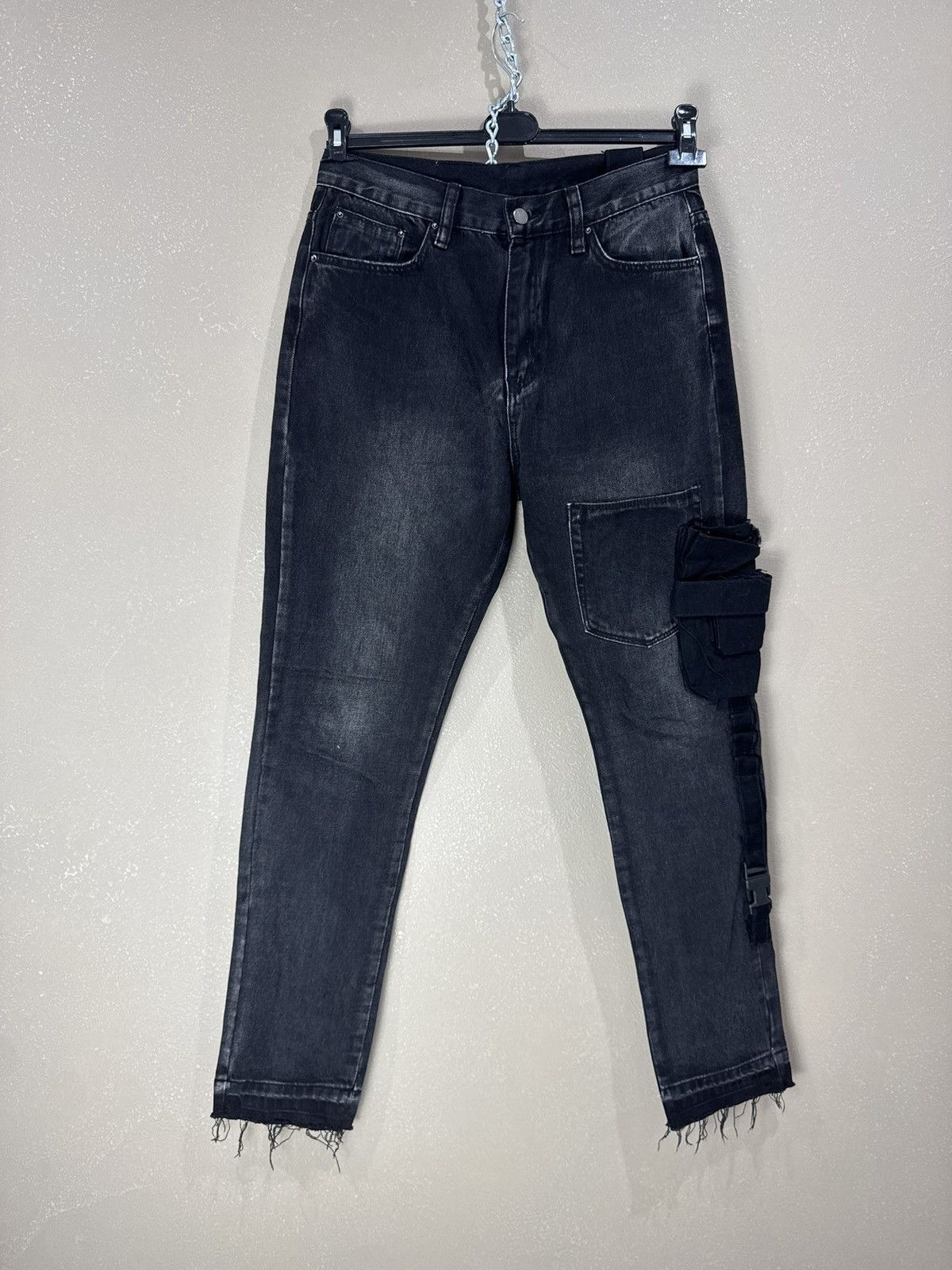 MNML MNML Denim side pocket cargo pants Size US 30 / EU 46 - 1 Thumbnail