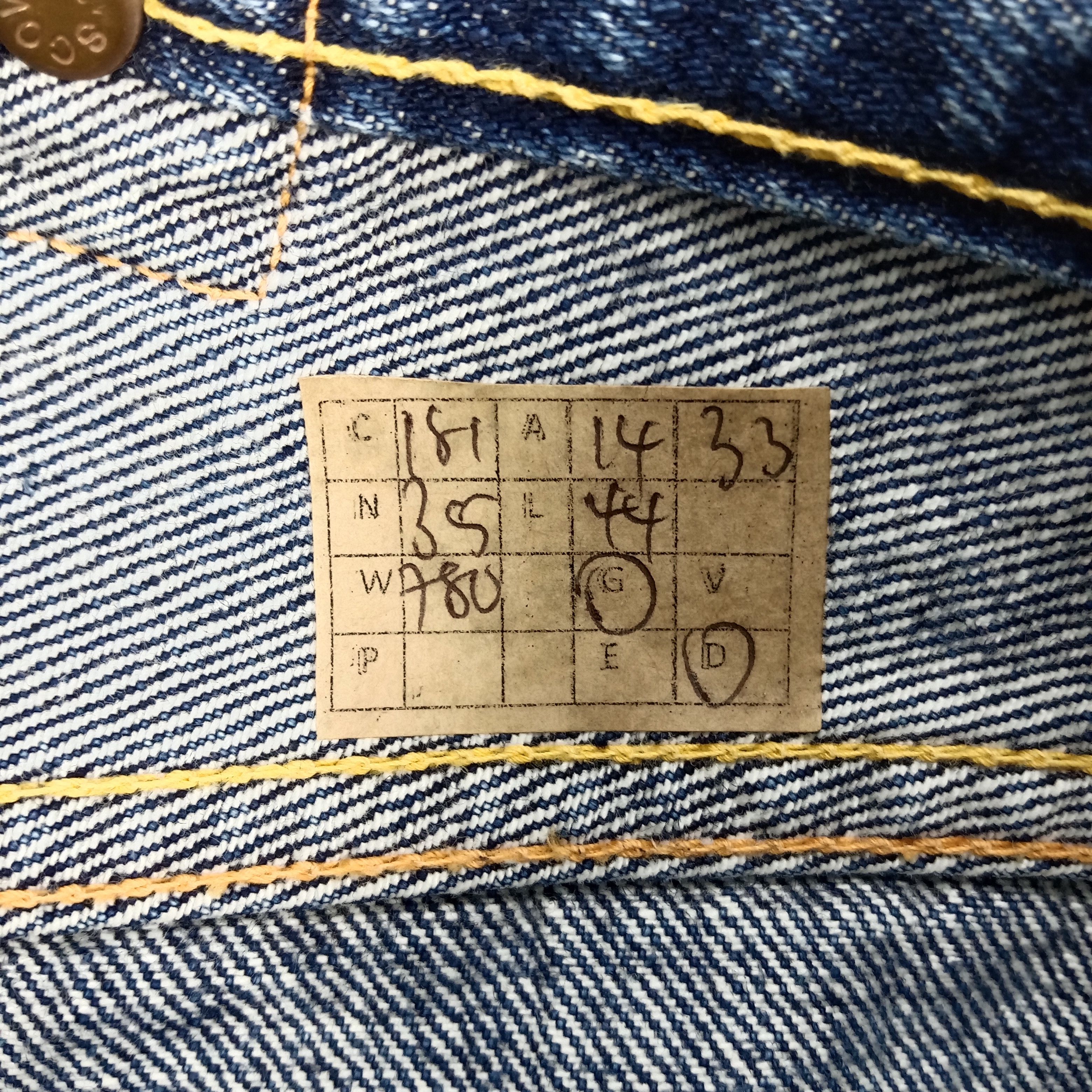 Evisu × Vintage Evis Japanese Brand Daicock Custom Art Denim Jeans Size US 28 / EU 44 - 18 Thumbnail